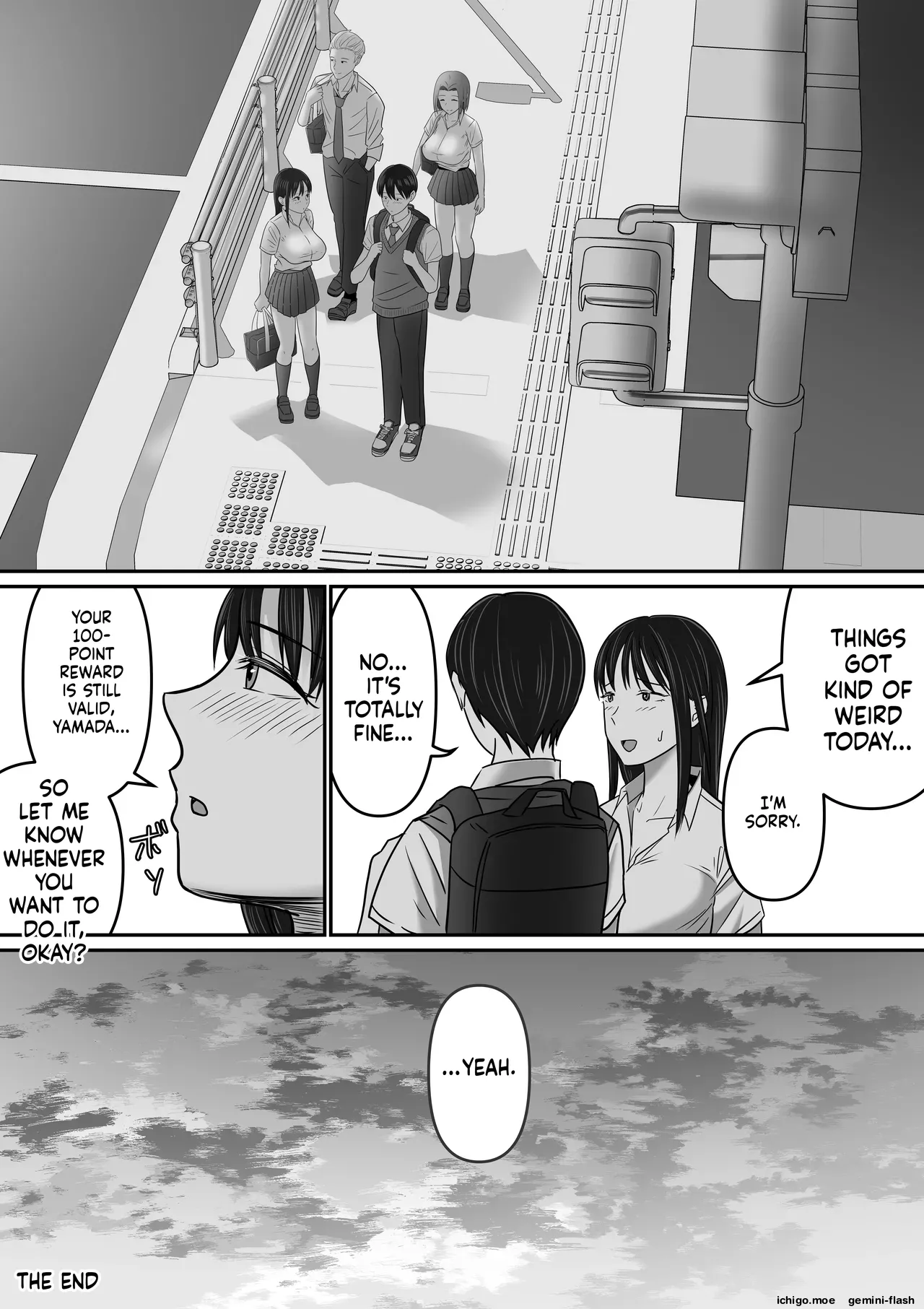 Karaoke de 100-ten Totta no ni Suki na Ko ga Me no Mae de Yokodori Sex Sareru Hanashi – Chapter 1 – page 50