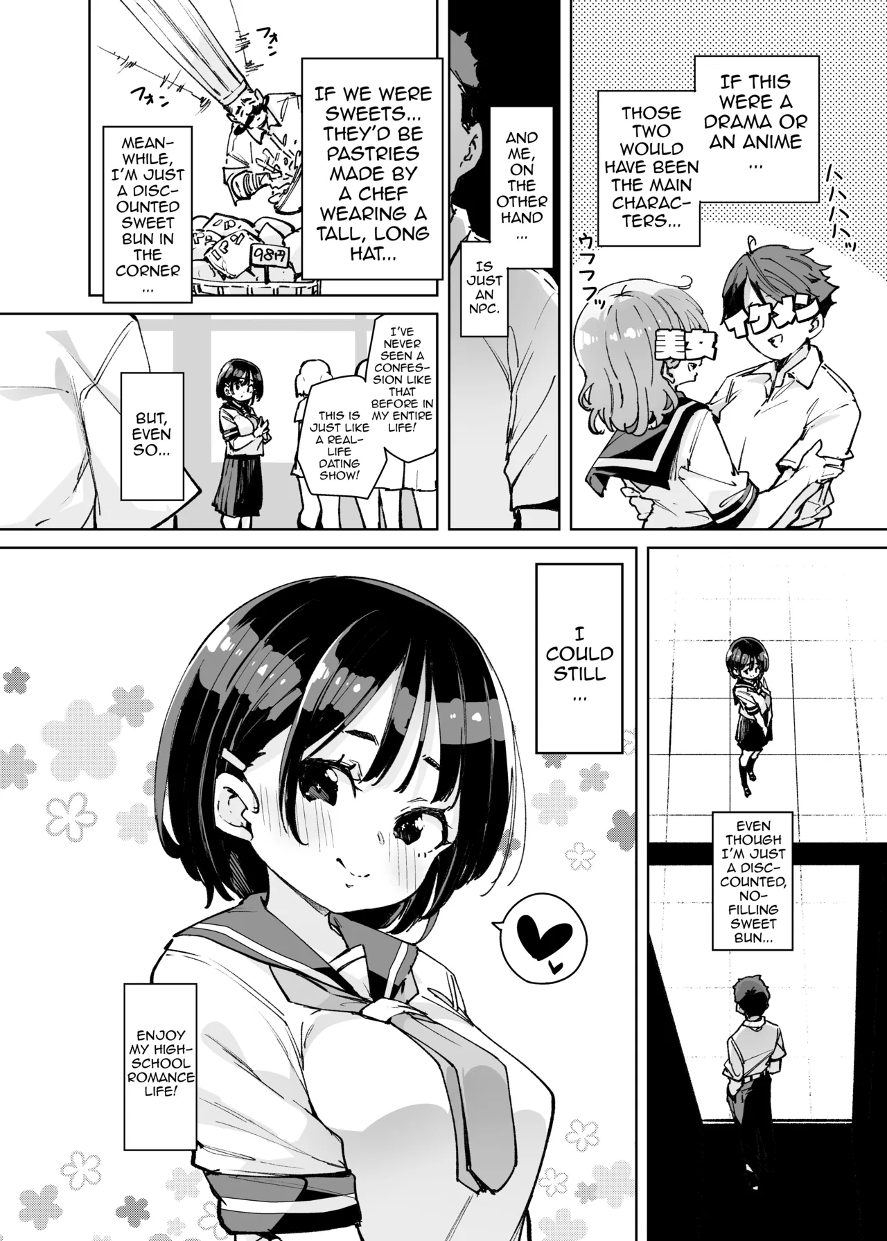Lookism ga Bakko suru Sekai no Katasumi de Kouhai Jimiko ni PakoPako Tanezuke suru Hanashi | A Story About Impregnating Plain-Looking Juniors in a World Where Looks are Everything — preview page 3