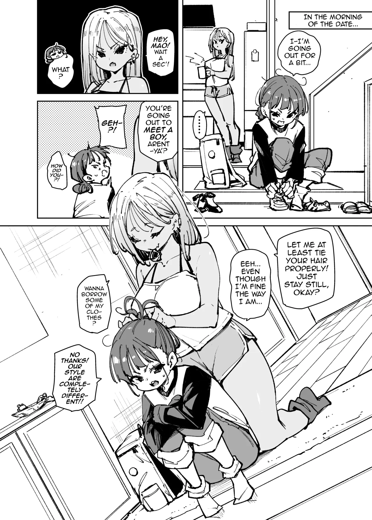 Lookism ga Bakko suru Sekai no Katasumi de Kouhai Jimiko ni PakoPako Tanezuke suru Hanashi | A Story About Impregnating Plain-Looking Juniors in a World Where Looks are Everything – Chapter 1 – page 61