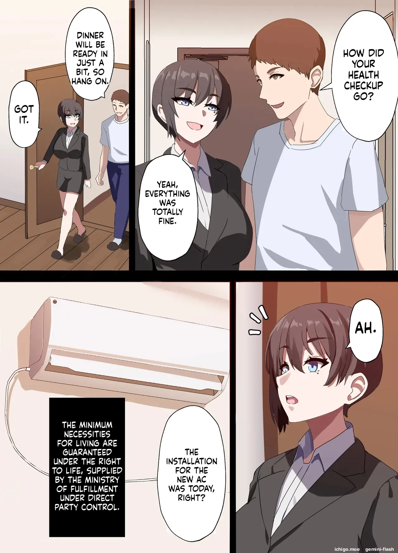 Hitozuma Onahole-hou Cool-kei Goumou Deka Nyuujo Joushi Himuro Aika no NTR Jirei-MTL — preview page 11