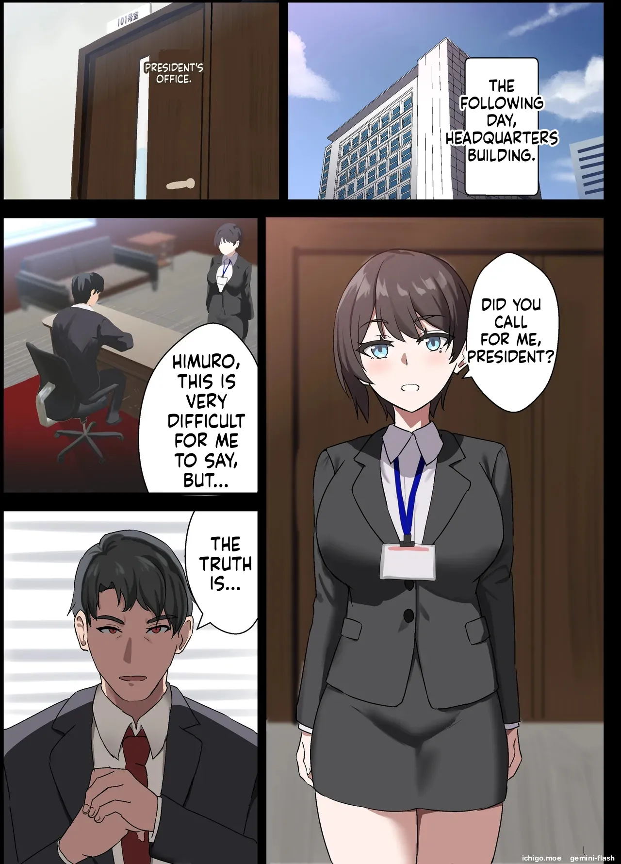 Hitozuma Onahole-hou Cool-kei Goumou Deka Nyuujo Joushi Himuro Aika no NTR Jirei-MTL – Chapter 1 – page 26