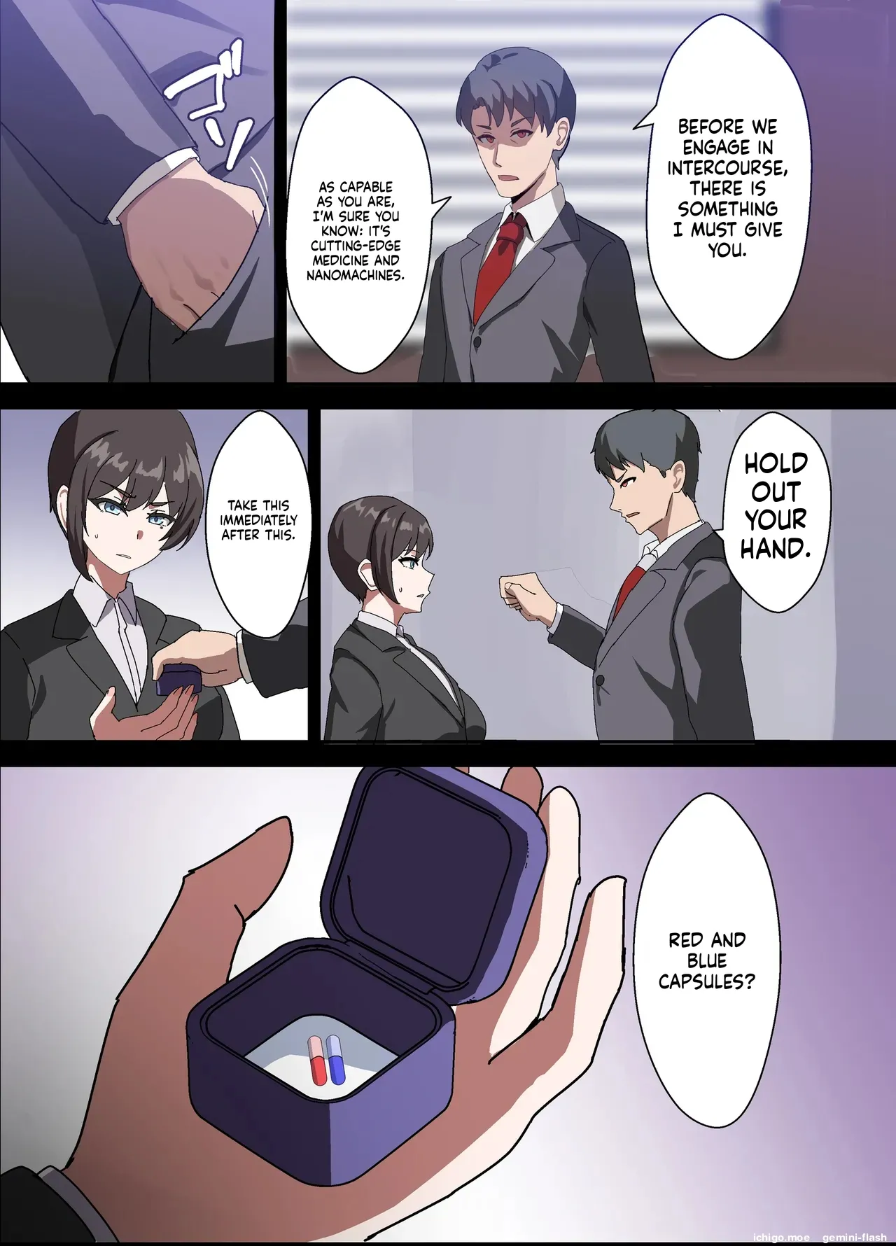 Hitozuma Onahole-hou Cool-kei Goumou Deka Nyuujo Joushi Himuro Aika no NTR Jirei-MTL – Chapter 1 – page 34