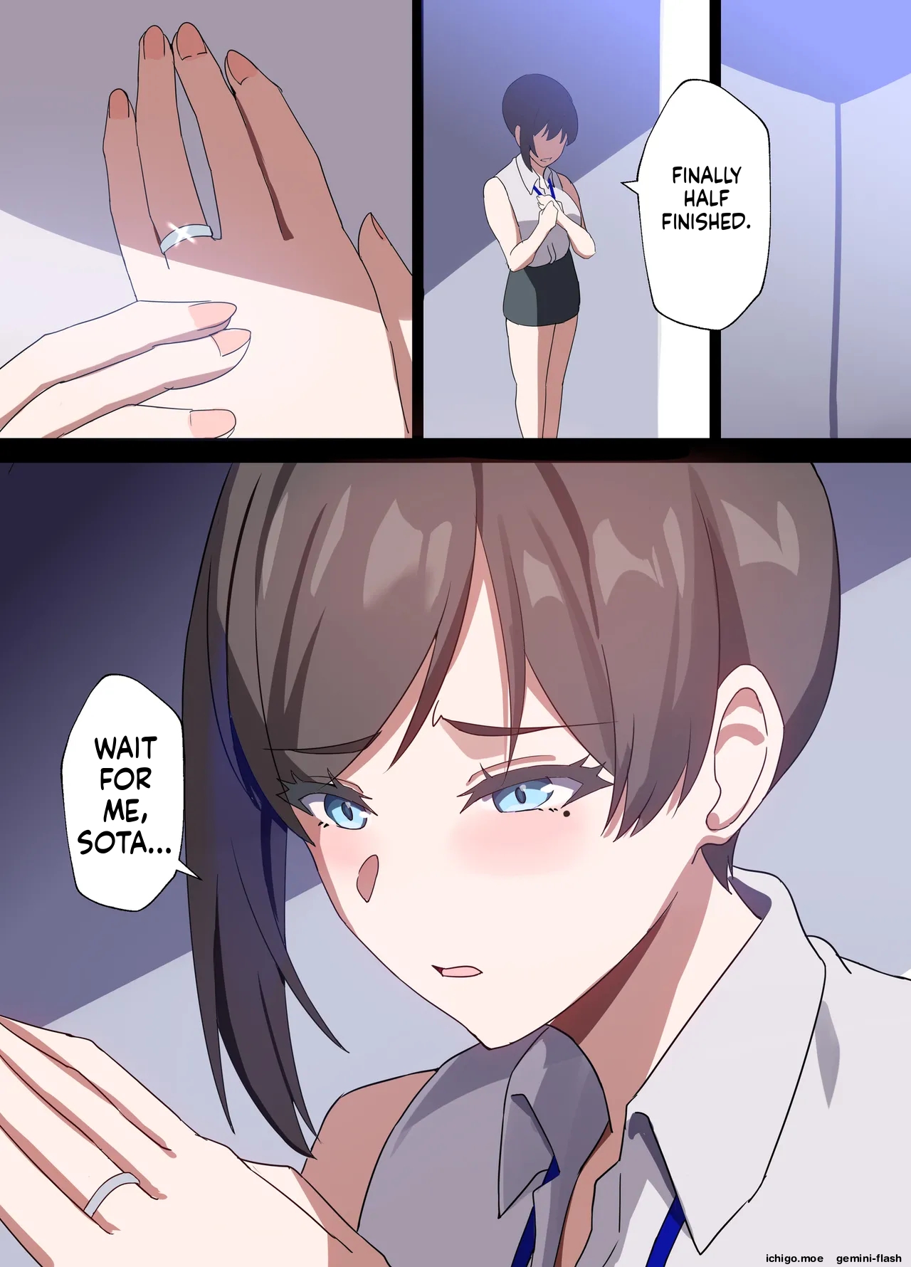 Hitozuma Onahole-hou Cool-kei Goumou Deka Nyuujo Joushi Himuro Aika no NTR Jirei-MTL – Chapter 1 – page 102