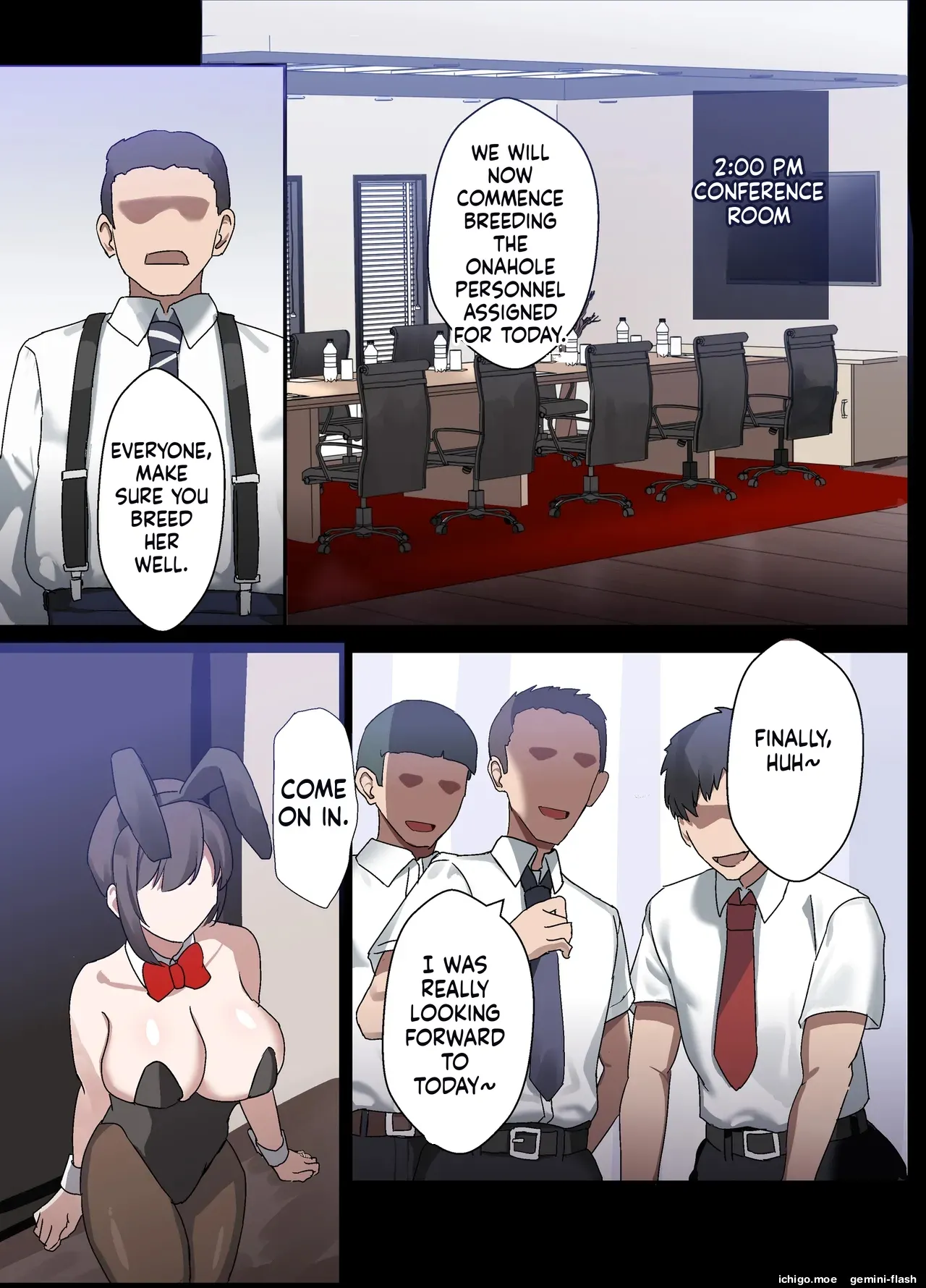 Hitozuma Onahole-hou Cool-kei Goumou Deka Nyuujo Joushi Himuro Aika no NTR Jirei-MTL – Chapter 1 – page 103