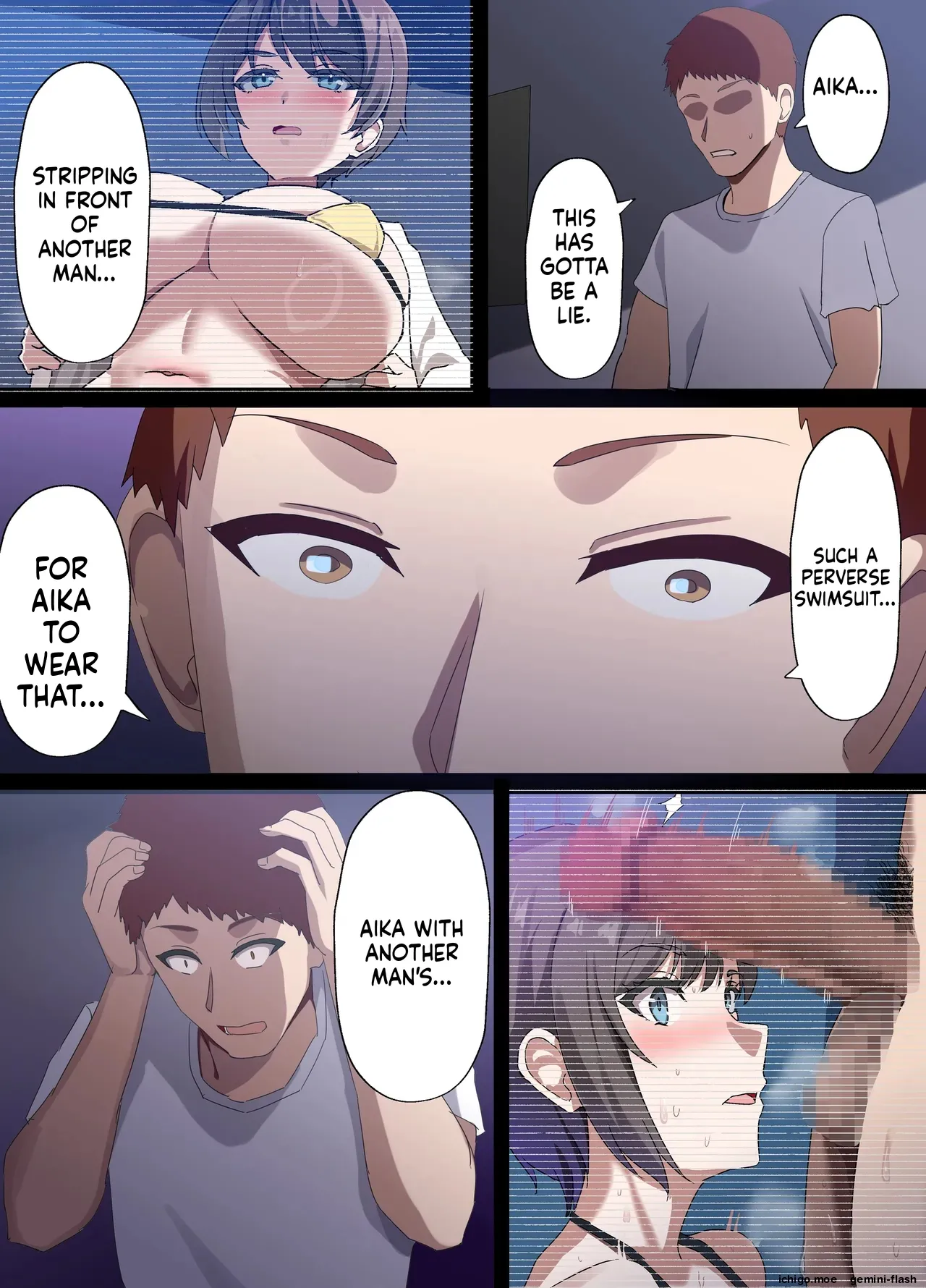 Hitozuma Onahole-hou Cool-kei Goumou Deka Nyuujo Joushi Himuro Aika no NTR Jirei-MTL – Chapter 1 – page 153