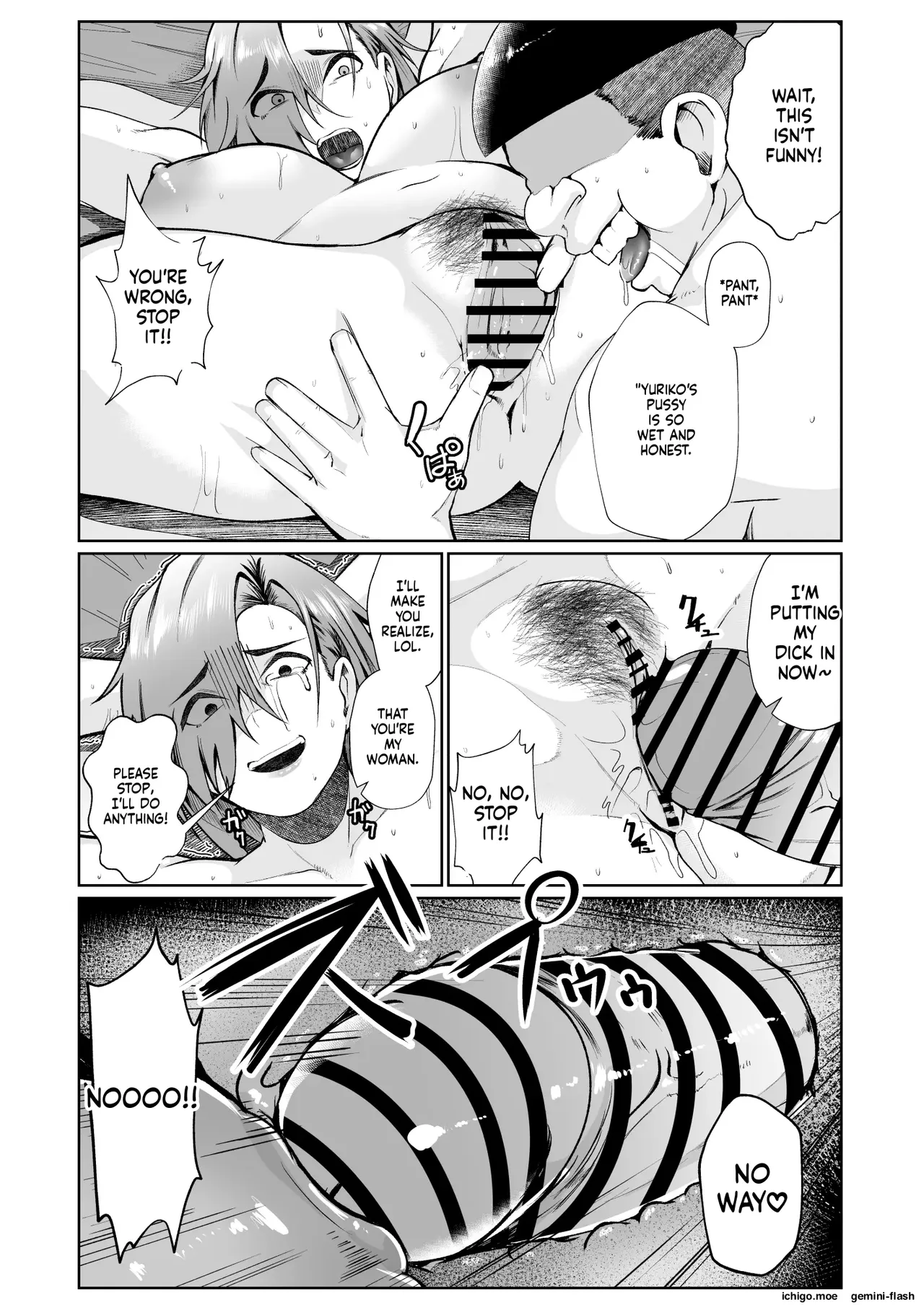 Oji-san ga Shakin o Tsuma no Karada de Hoten Shite Hoshii to Iwareta node Kaidaku Shita Hanashi-MTL — preview page 20