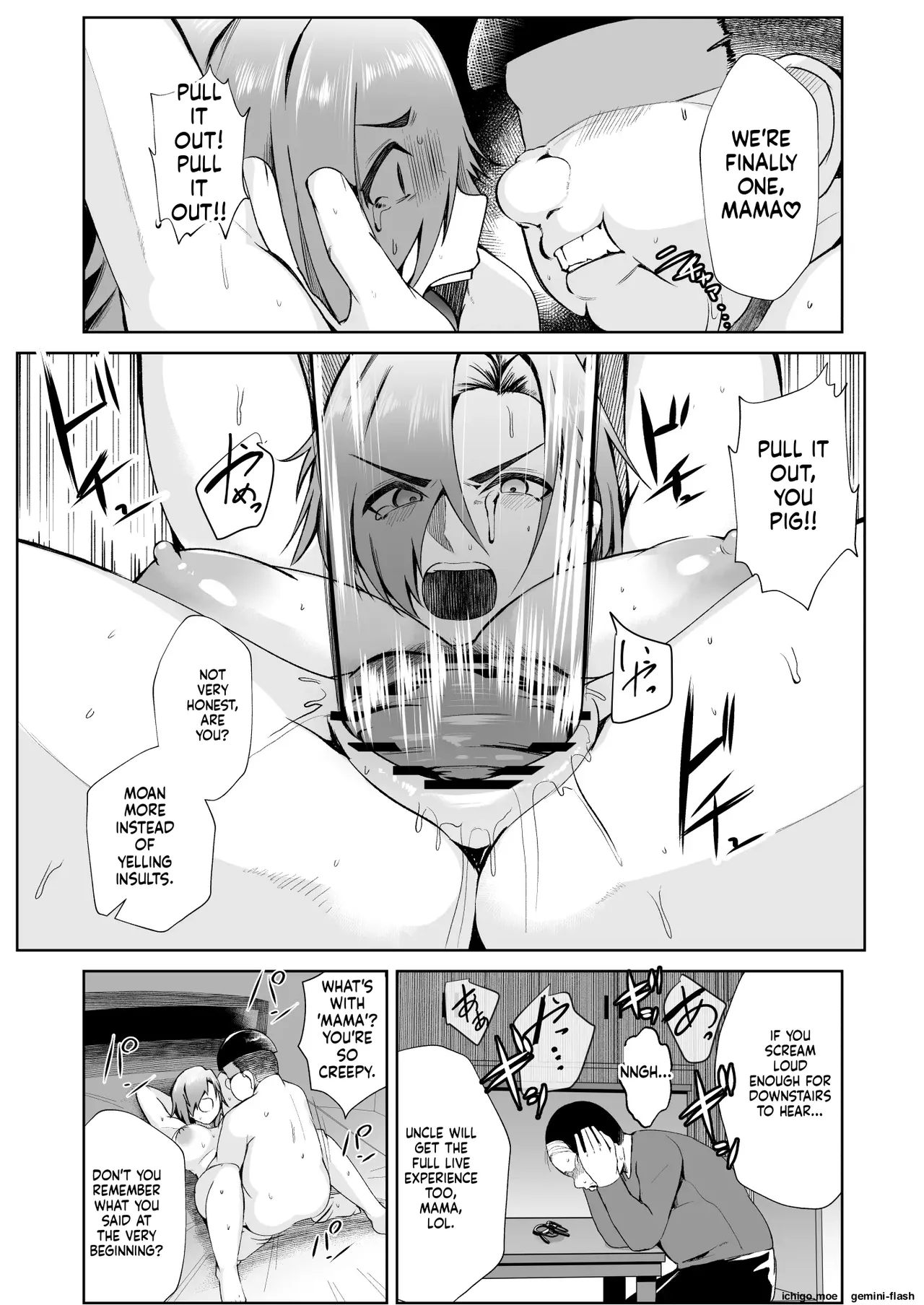 Oji-san ga Shakin o Tsuma no Karada de Hoten Shite Hoshii to Iwareta node Kaidaku Shita Hanashi-MTL – Chapter 1 – page 21
