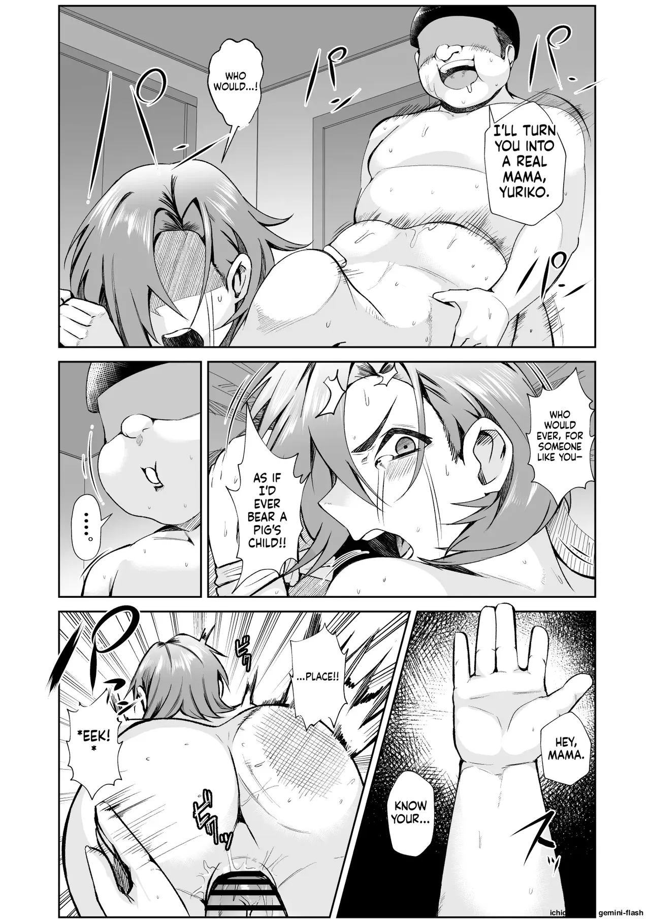 Oji-san ga Shakin o Tsuma no Karada de Hoten Shite Hoshii to Iwareta node Kaidaku Shita Hanashi-MTL – Chapter 1 – page 26