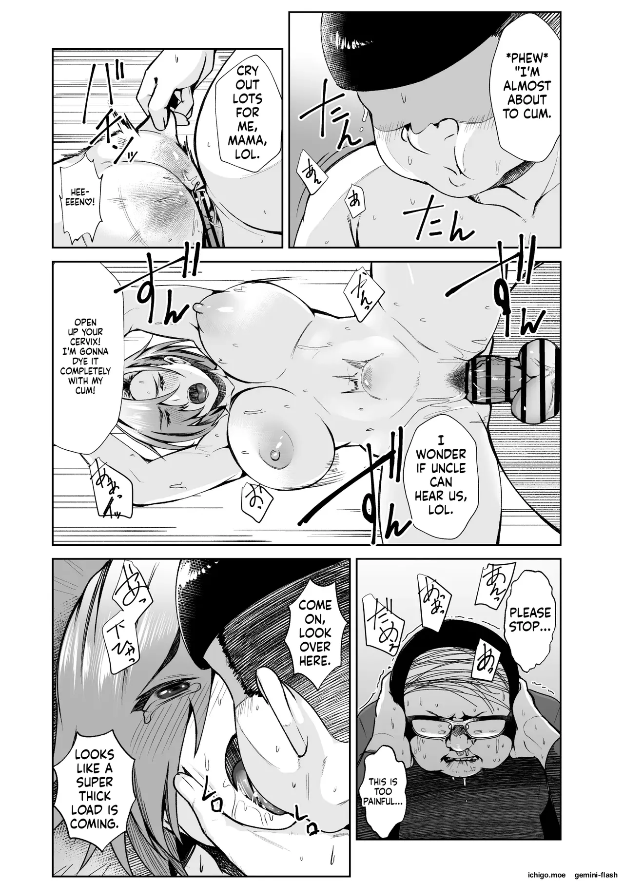 Oji-san ga Shakin o Tsuma no Karada de Hoten Shite Hoshii to Iwareta node Kaidaku Shita Hanashi-MTL – Chapter 1 – page 28