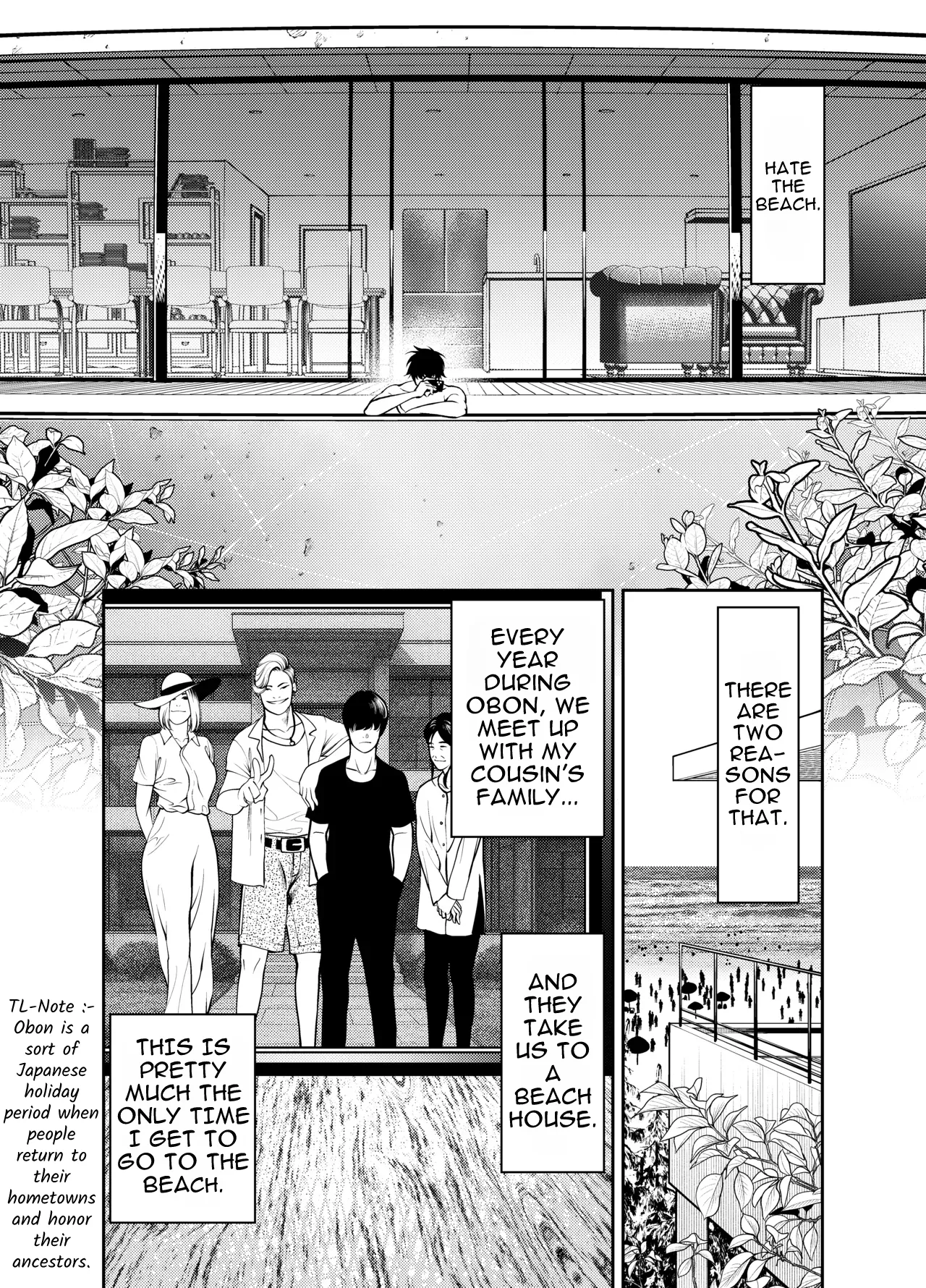 Oba-san to Umi no Ie de | At Beach House with My Aunt — preview page 3