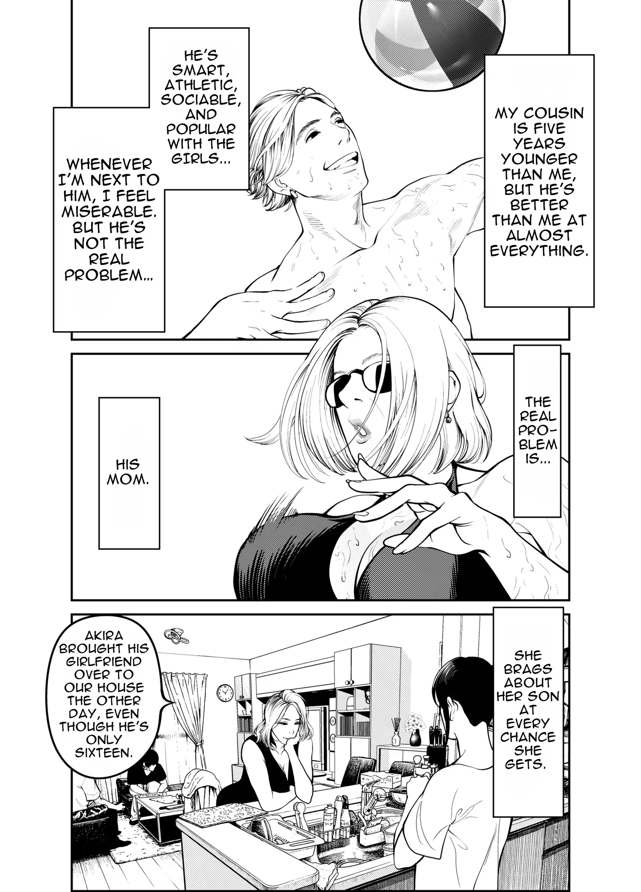 Oba-san to Umi no Ie de | At Beach House with My Aunt — preview page 4