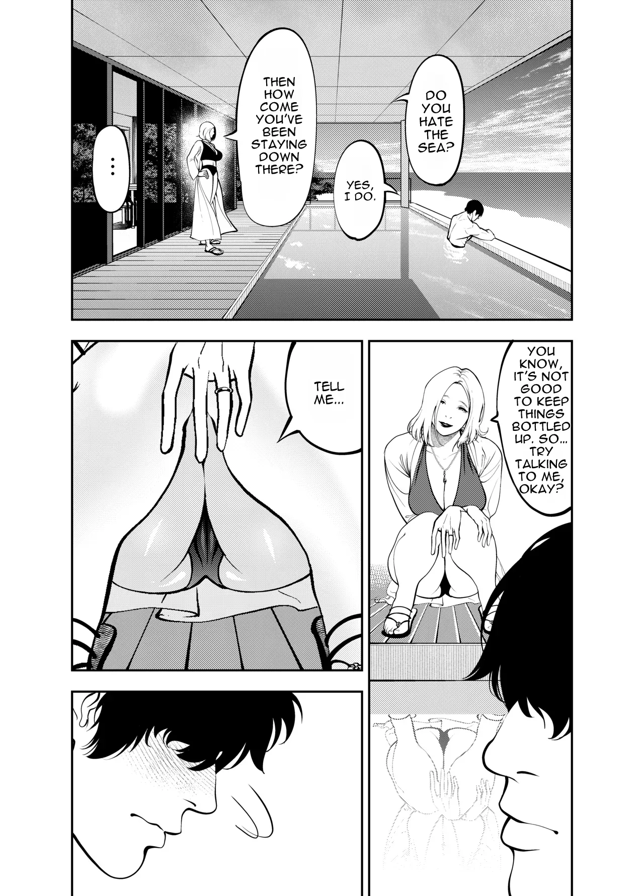 Oba-san to Umi no Ie de | At Beach House with My Aunt — preview page 8
