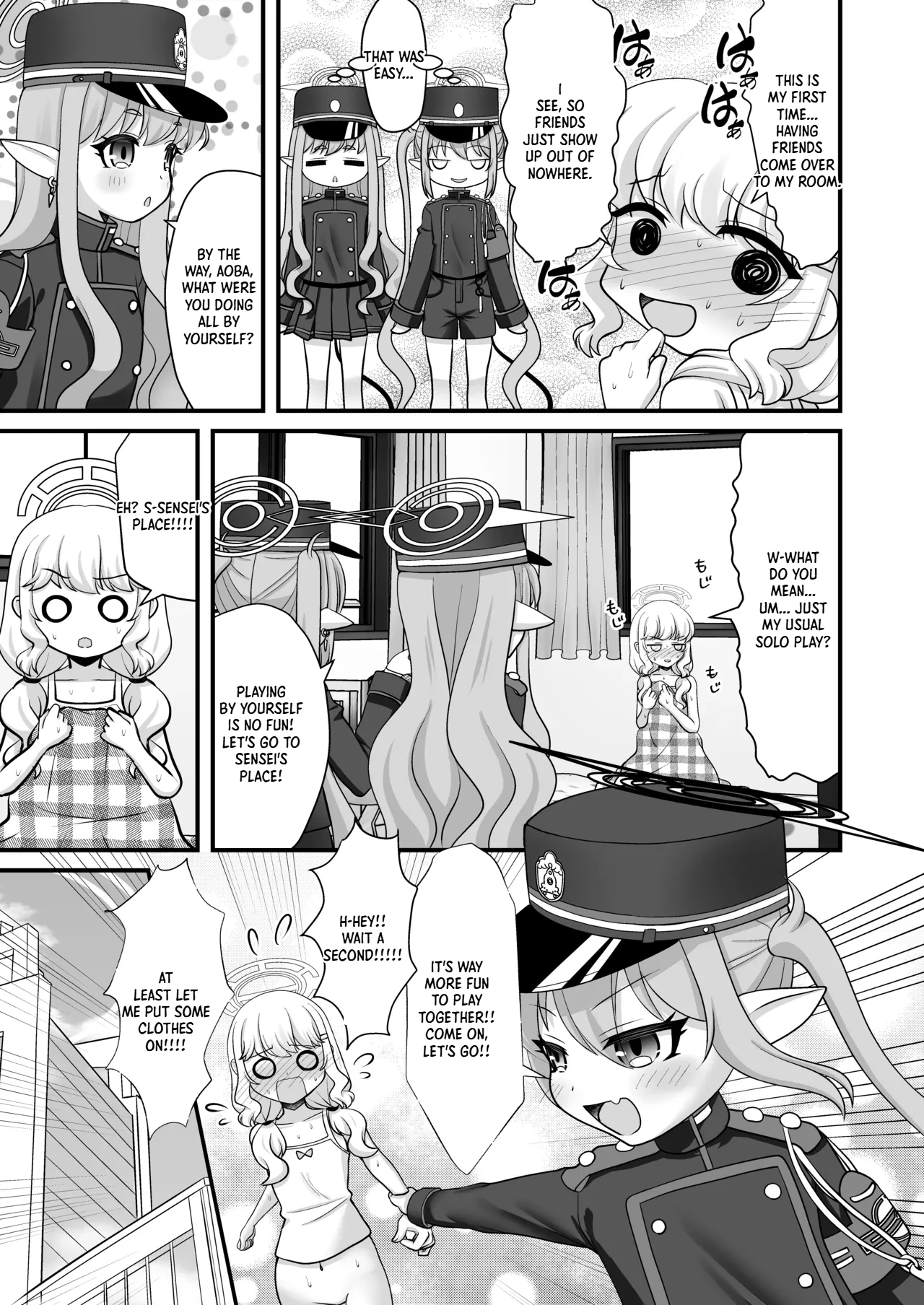 Shupogaki to Aoba wa Motto Sensei to Asobitai! | Shupogakis and Aoba Want to Play With Sensei! — preview page 4