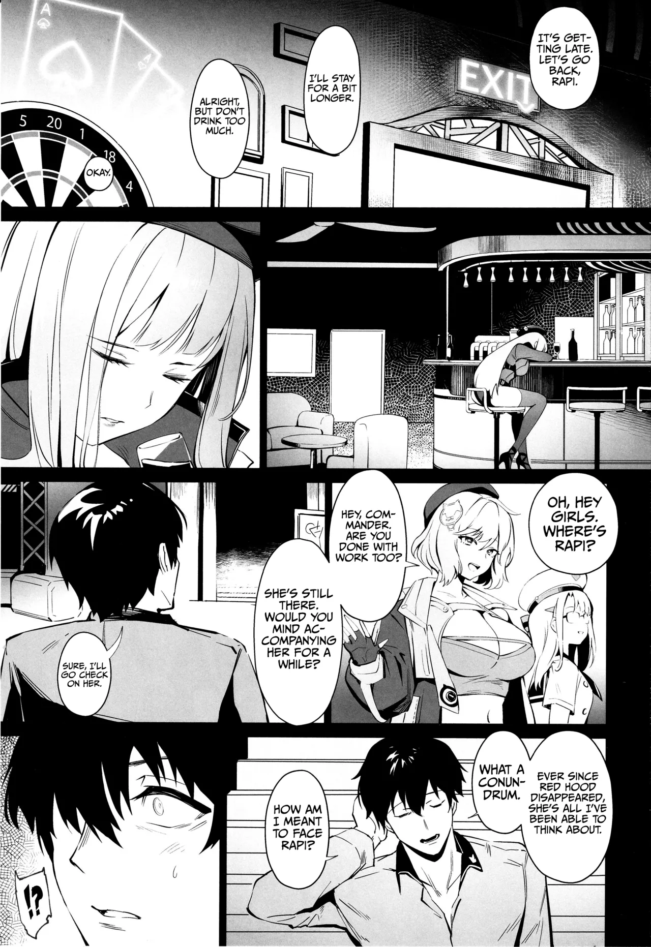Red Hood to Mendan Suru | Meeting with Red Hood — preview page 2