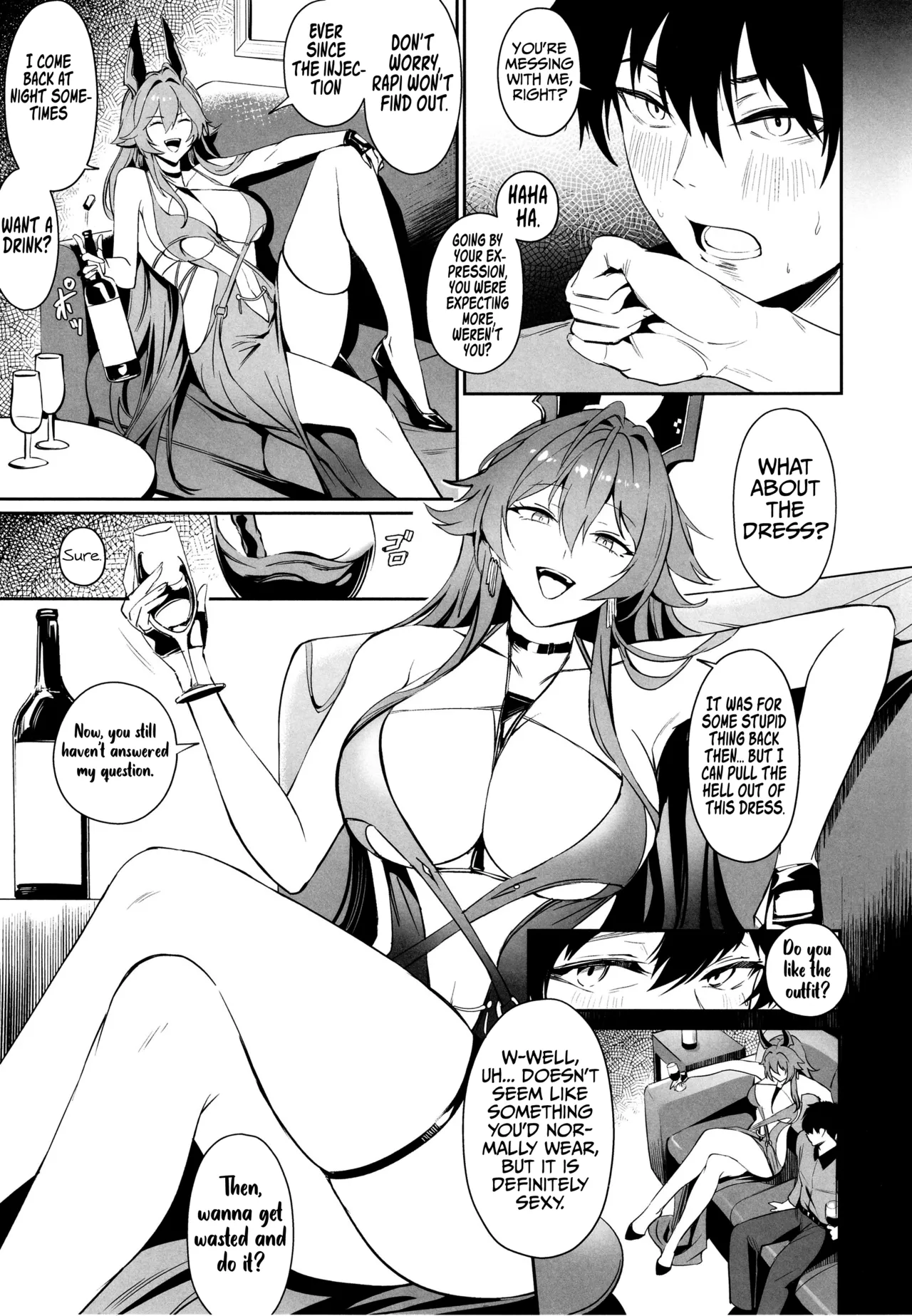 Red Hood to Mendan Suru | Meeting with Red Hood — preview page 6
