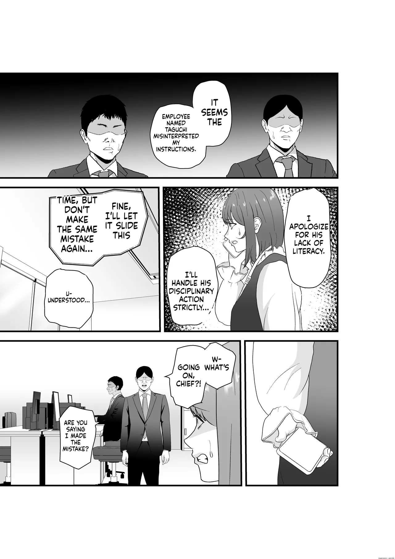 Ishiki Takai-kei Toshishita Kachou -Kanzen Kuppuku- TiPer Juushi no Onna ga Owaranai Zangyou Sex de Songen — preview page 8