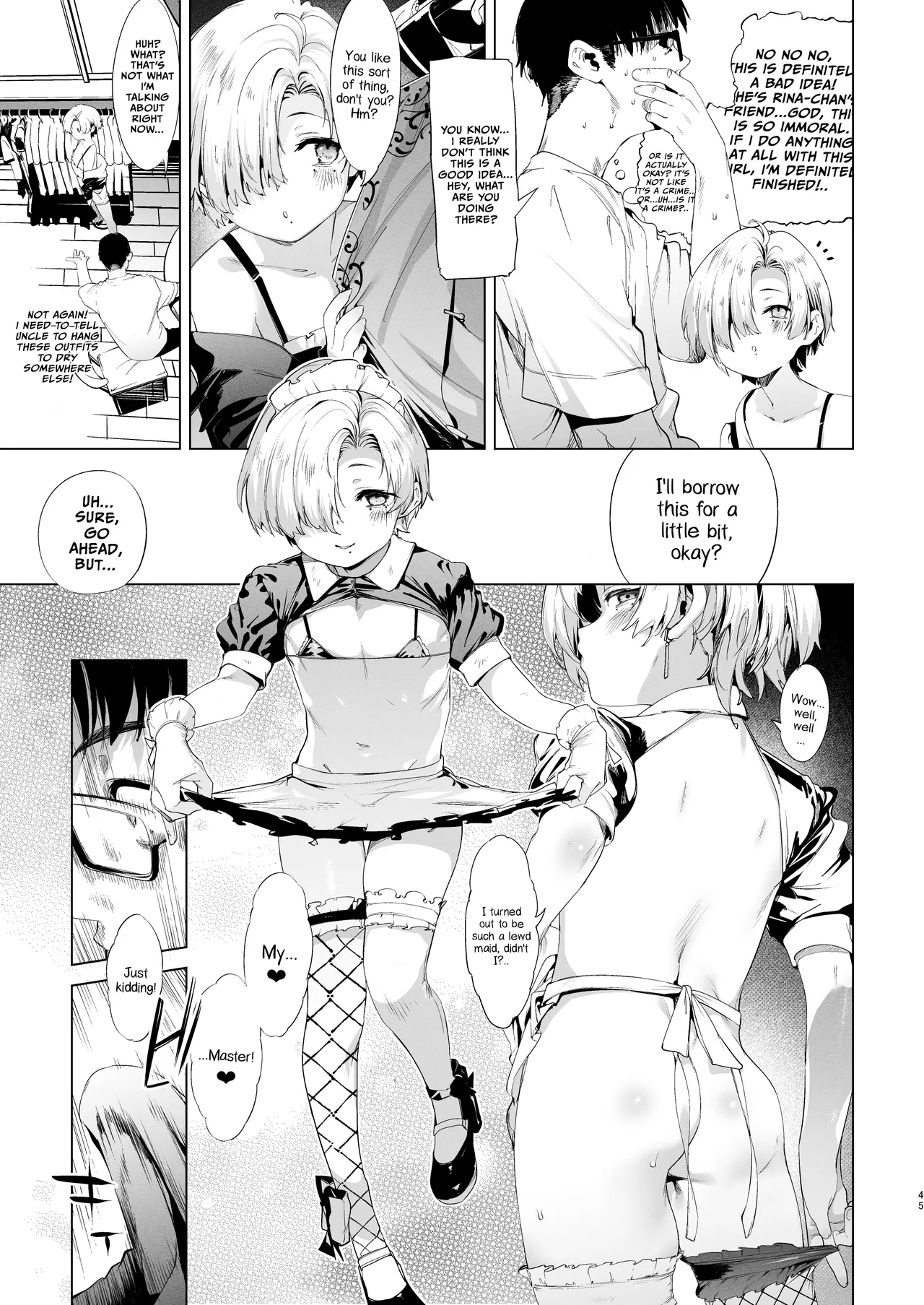 Mesugaki Rina-chan VOL. 3 – Chapter 1 – page 44