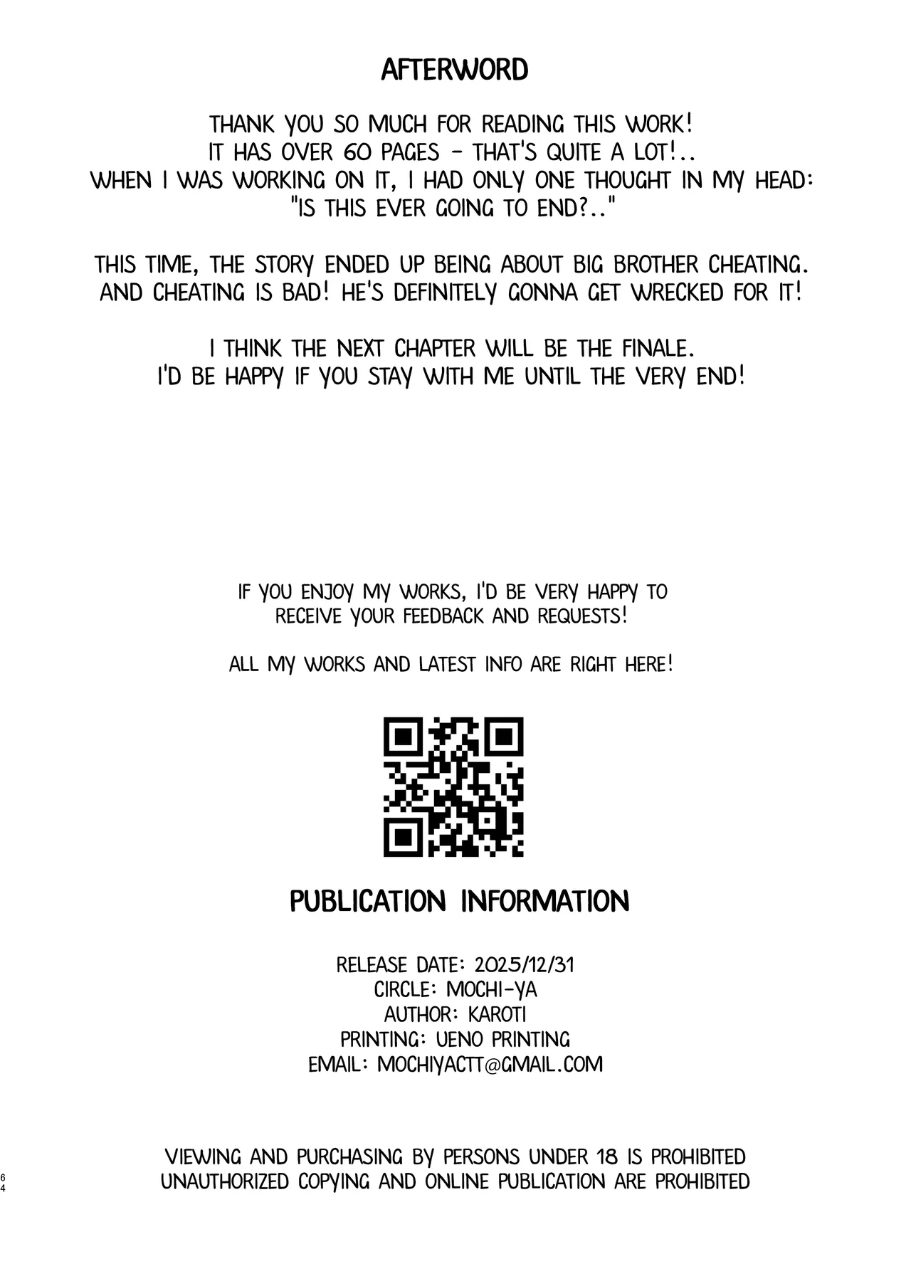 Mesugaki Rina-chan VOL. 3 – Chapter 1 – page 63