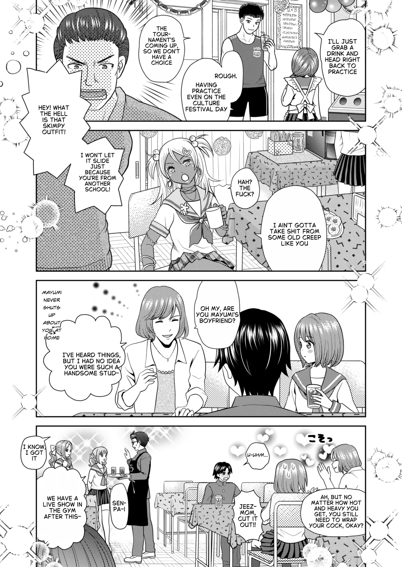 Bunkasai de Danjoshuudan Irekawari!! | A group of boys and girls switch places at the school festival!! — preview page 4