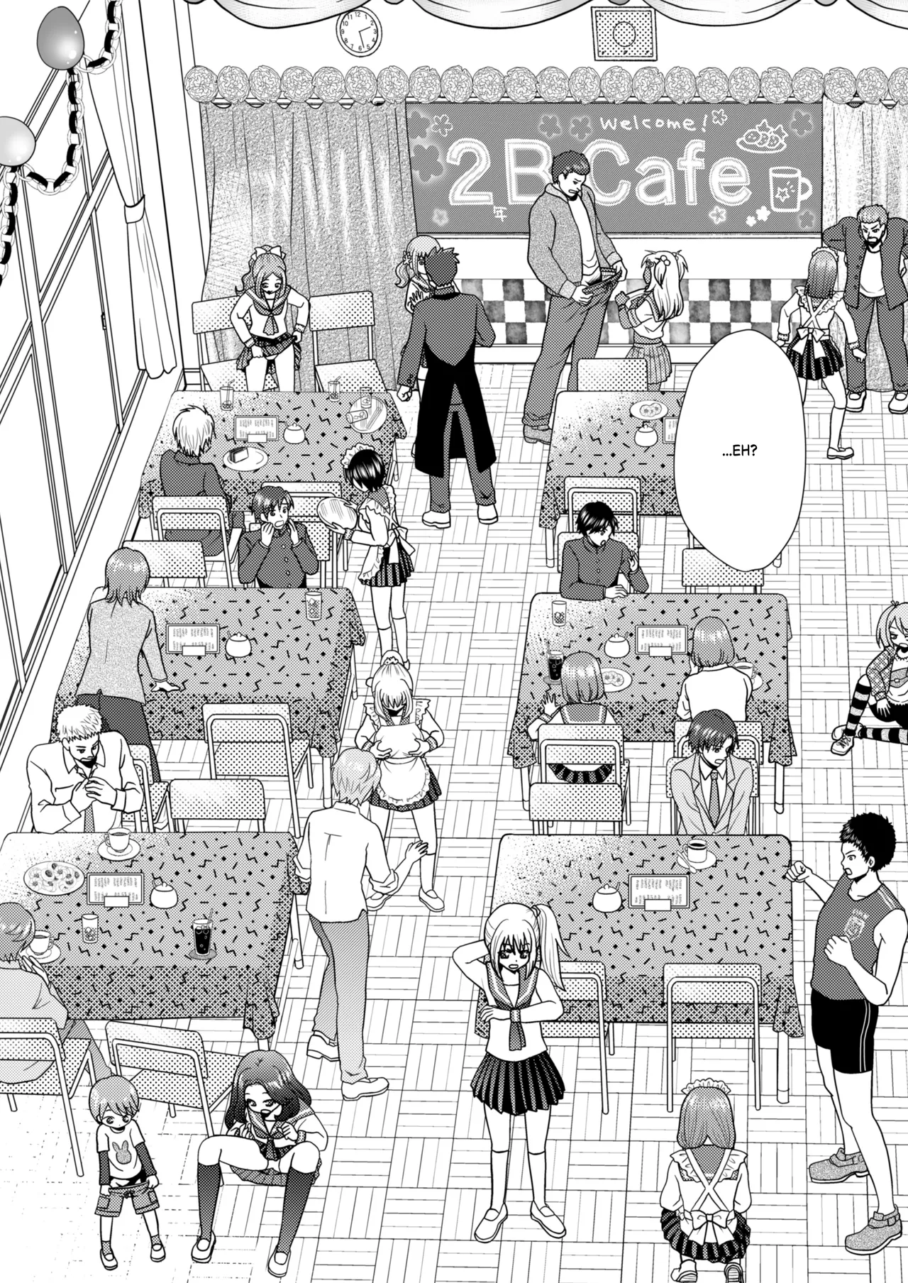 Bunkasai de Danjoshuudan Irekawari!! | A group of boys and girls switch places at the school festival!! — preview page 11