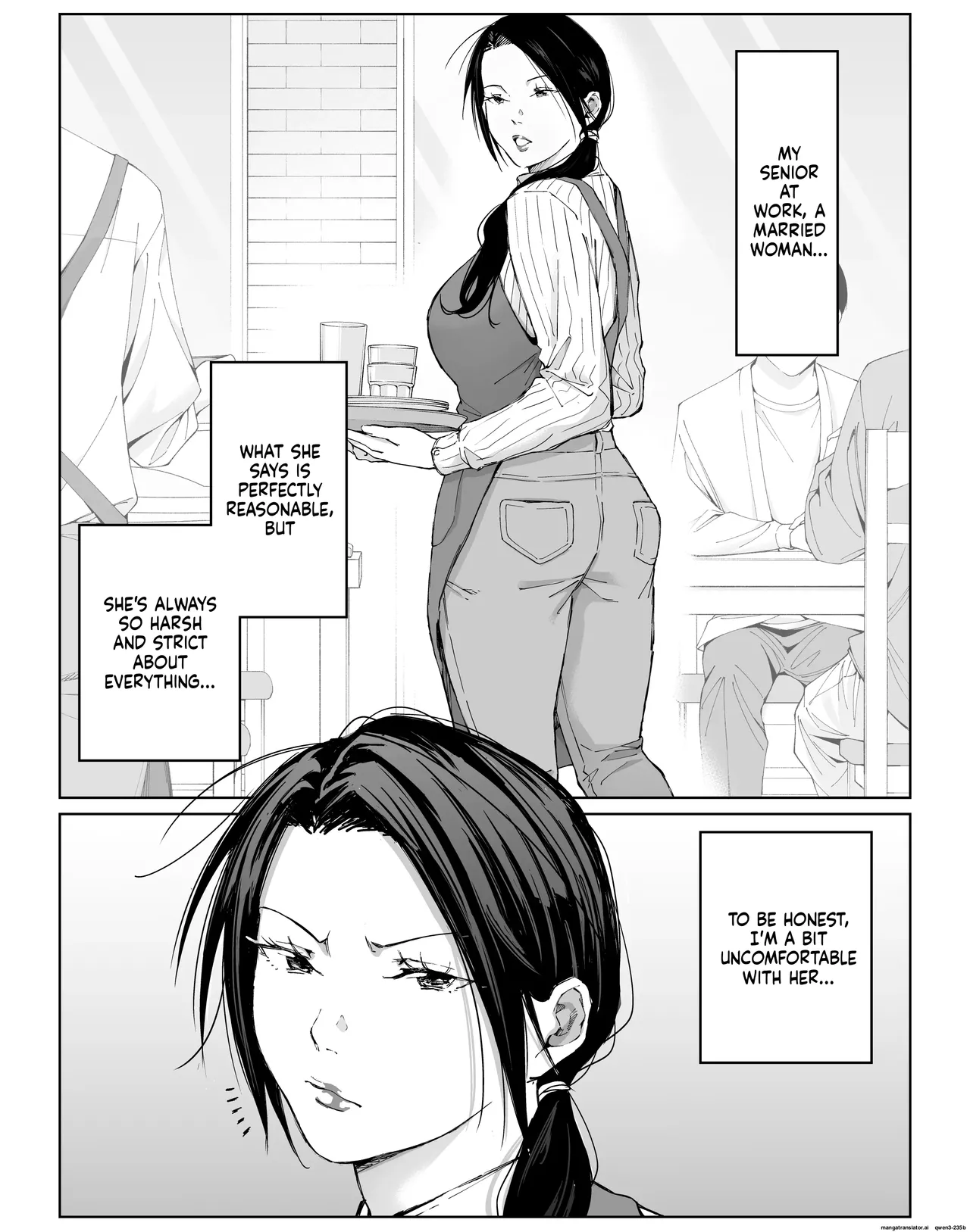 My assertive senior housewife at my part-time job hasn’t been around for a while.. — preview page 5