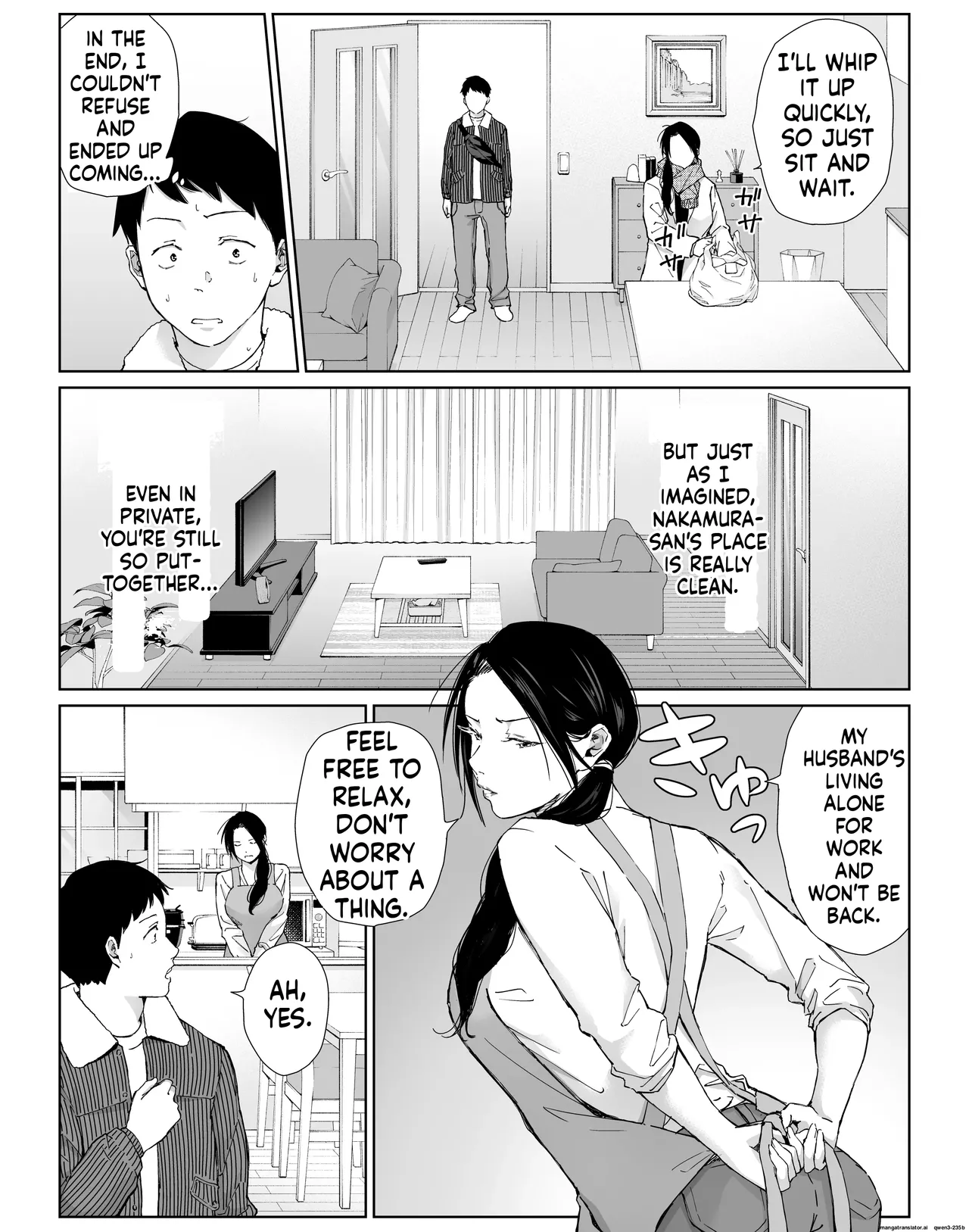 My assertive senior housewife at my part-time job hasn’t been around for a while.. — preview page 10
