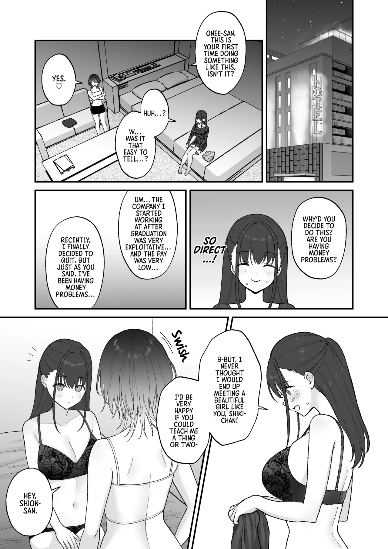 Oho-goe Koubi Do-hamari Onee-san ~Futanari Joshi Daisei Senyou Koki Ana~ | An Onee-san Gets Totally Hooked on Sex That Makes Her Moan Like Crazy! ~And Becomes the Exclusive Fuck-Hole of a Futanari College Girl~ — preview page 4