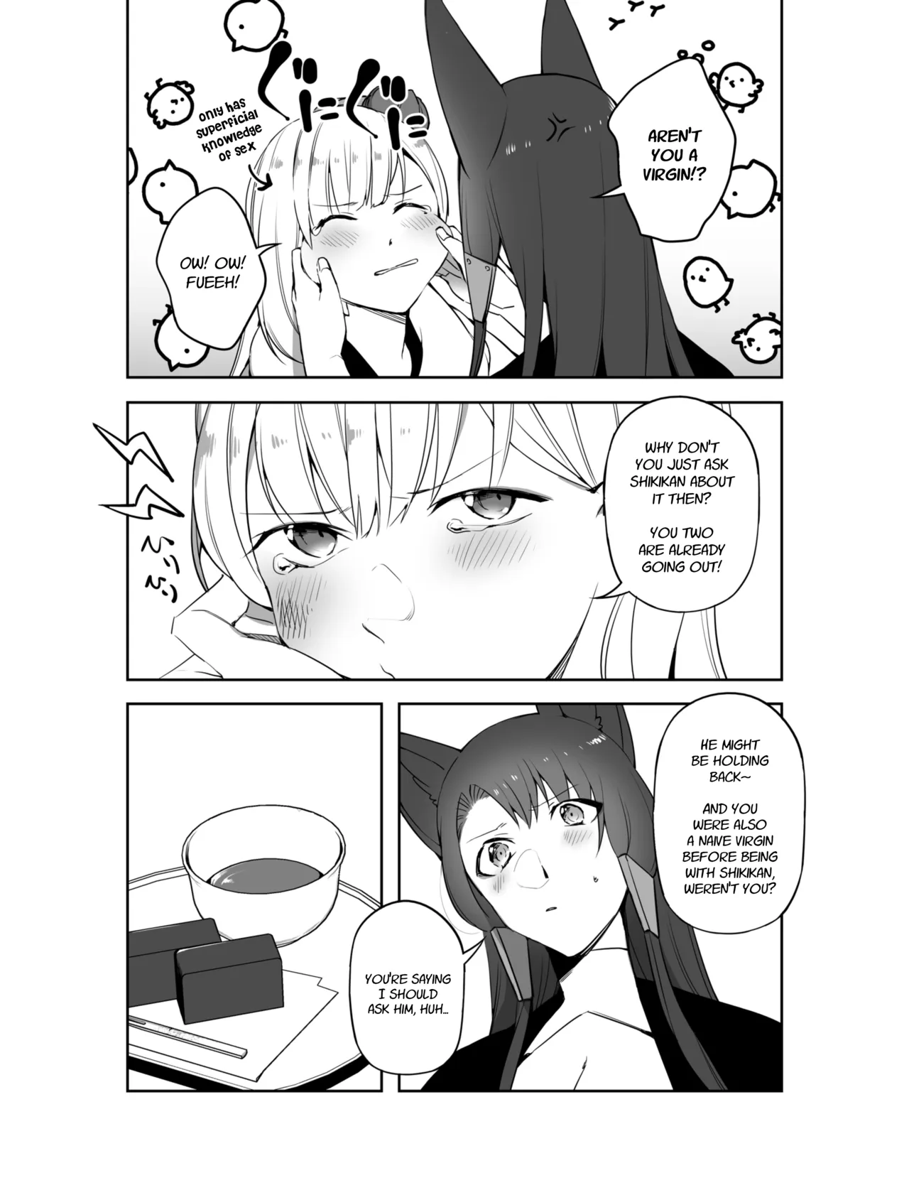 Akagi ni Ochinpo Shaburaseru Hon | Let Akagi suck your dick — preview page 4