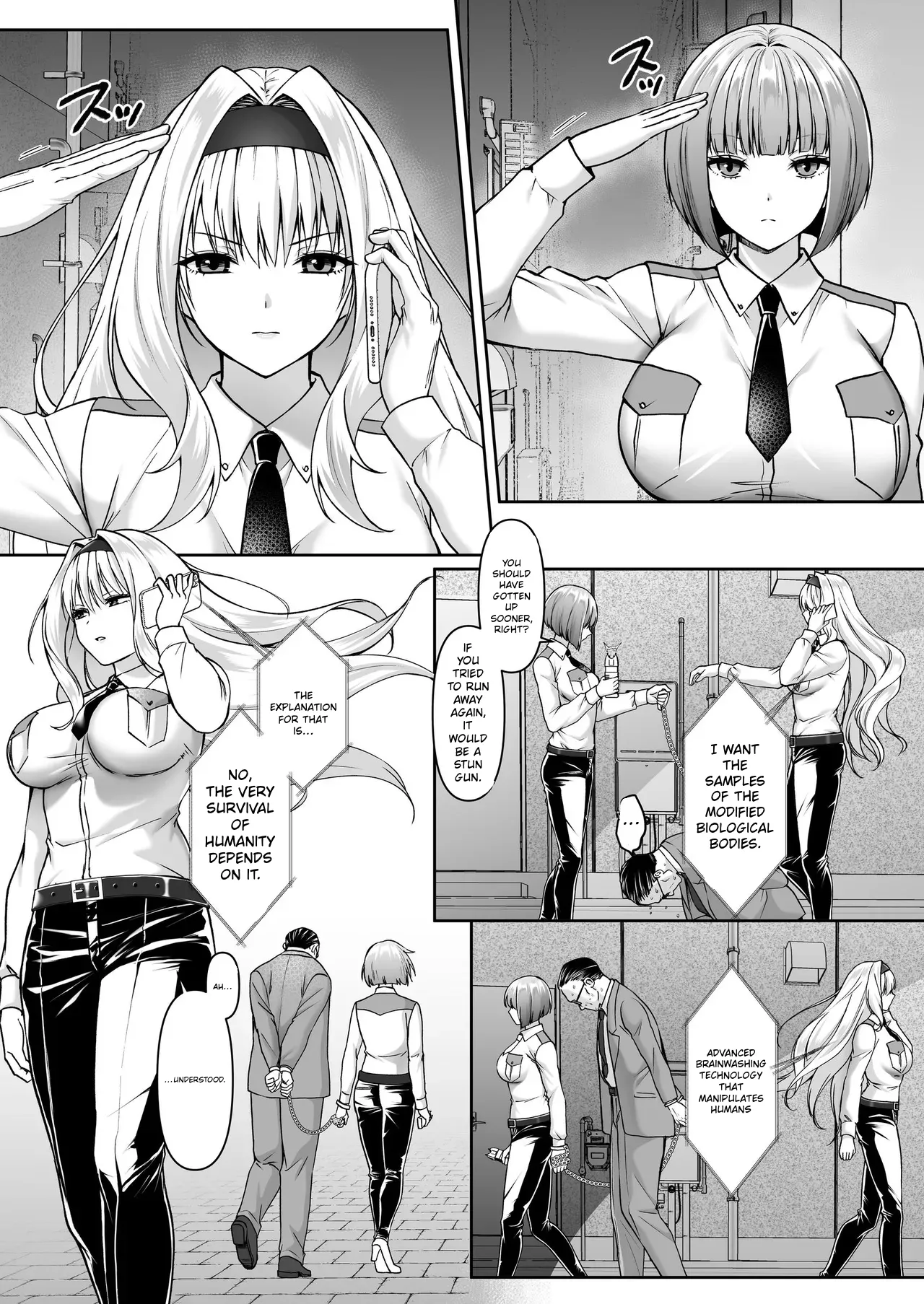 Futanari Izon Sousakan ~Futanari Sentouin ni Naritakute Teki Soshiki ni Mouichido Tsukamari ni Ikimashita~ | The Futanari Addict Investigator: ~I Wanted to Become a Futanari Combatant, So I Went Back to Get Captured by the Enemy Organization Again~ — preview page 5