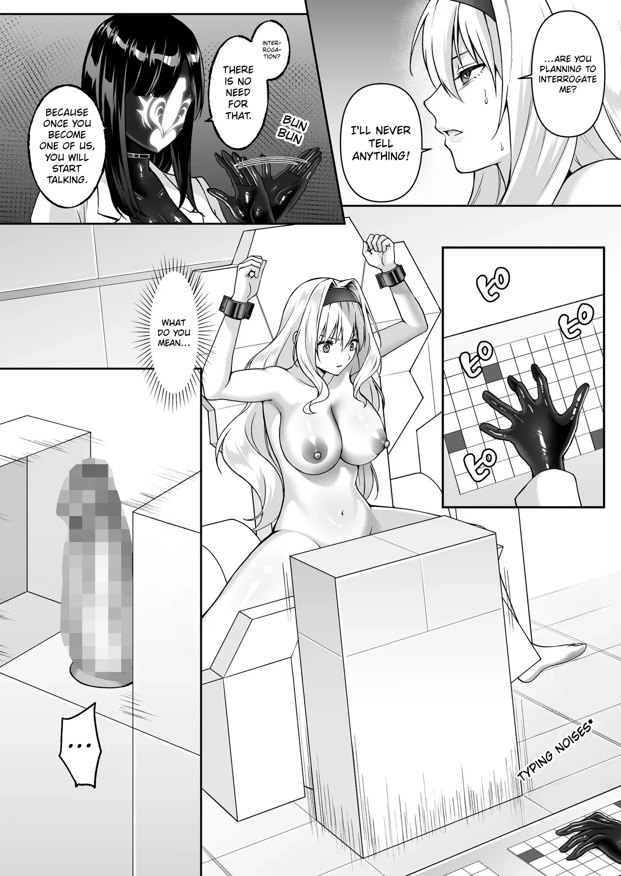 Futanari Izon Sousakan ~Futanari Sentouin ni Naritakute Teki Soshiki ni Mouichido Tsukamari ni Ikimashita~ | The Futanari Addict Investigator: ~I Wanted to Become a Futanari Combatant, So I Went Back to Get Captured by the Enemy Organization Again~ — preview page 19