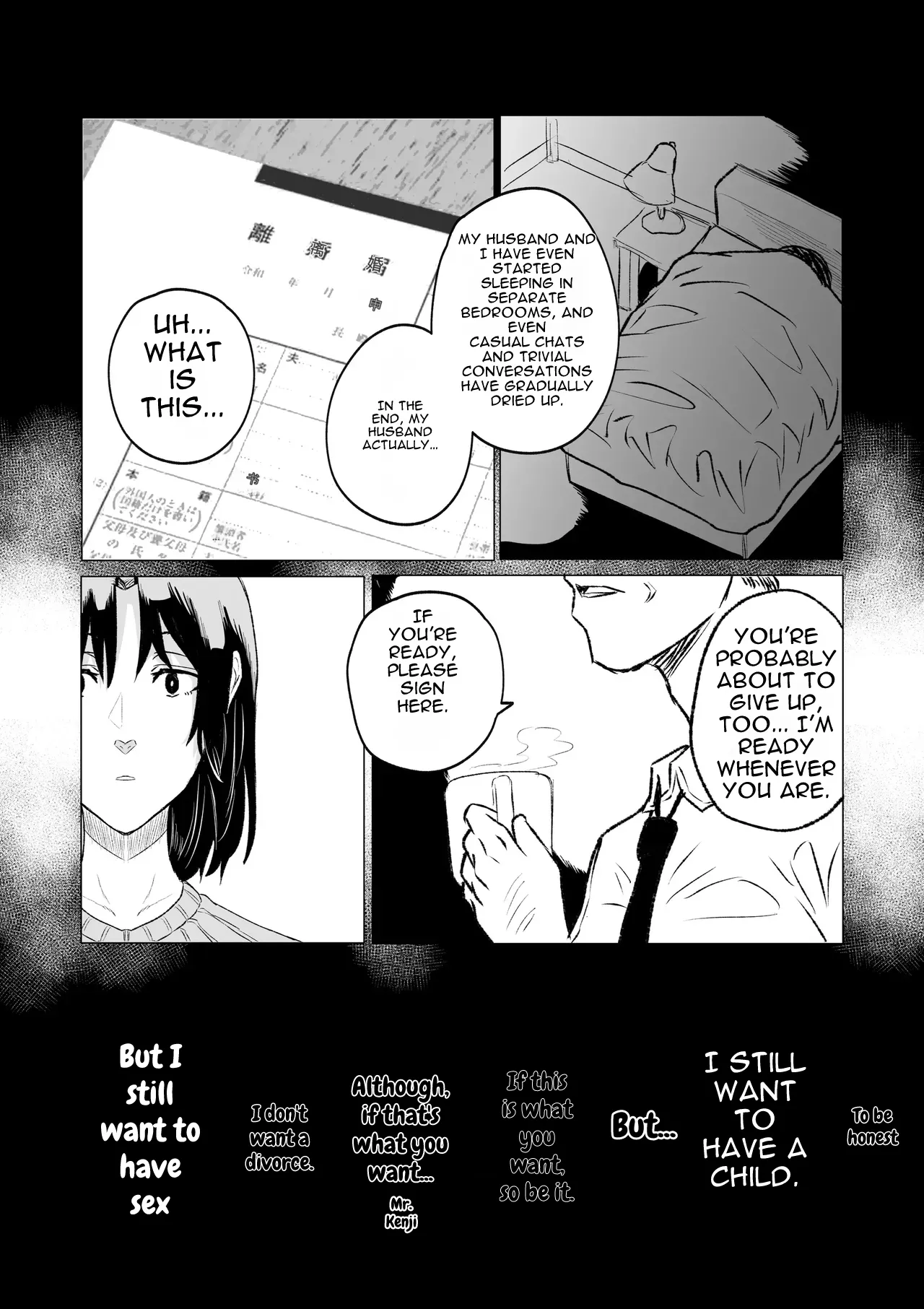 Dekamara Nakadashi Haraboko Izon na Hitozuma Zenpen | A married woman addicted to huge cocks – Part 1 — preview page 8