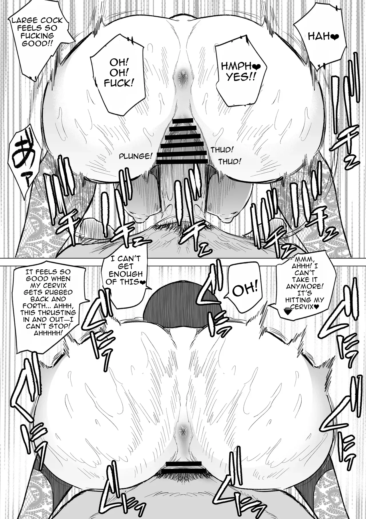 Dekamara Nakadashi Haraboko Izon na Hitozuma Zenpen | A married woman addicted to huge cocks – Part 1 — preview page 18