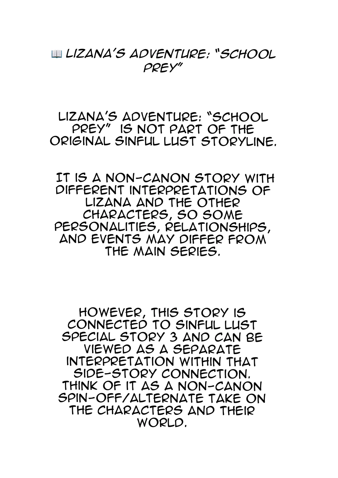 Lizana’s Adventure School Prey – Part 01 — preview page 2