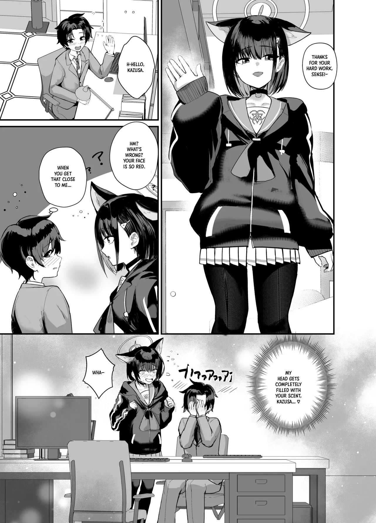 Sensei, Seitsu mo Otsukaresama, desu. | Thank you for your hard work, Sensei. — preview page 3