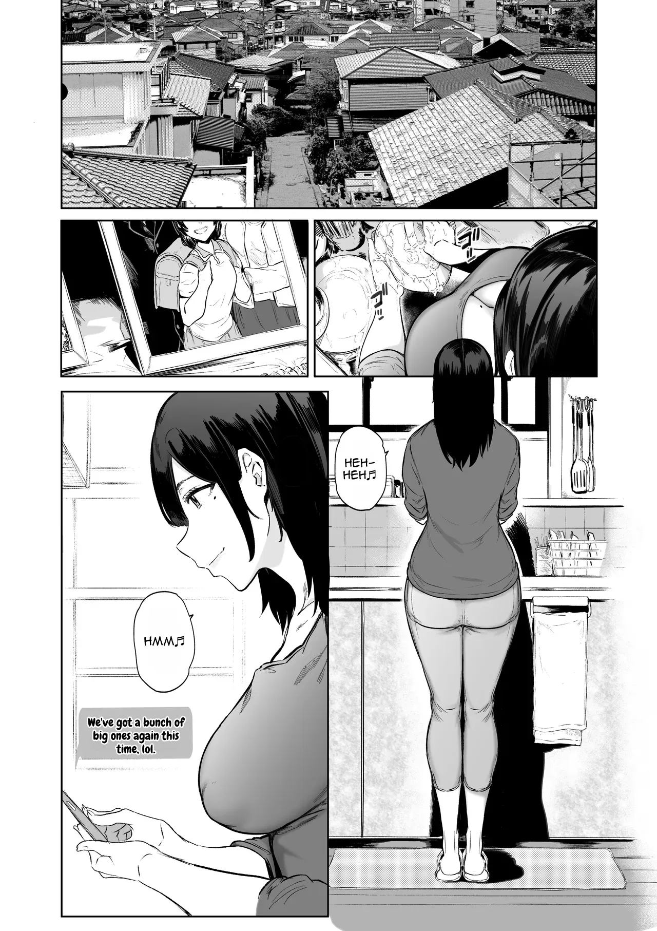 Dekamara Nakadashi Haraboko Izon na Hitozuma Kouhen | A married woman addicted to huge cocks – Part 2 – Chapter 1 – page 23