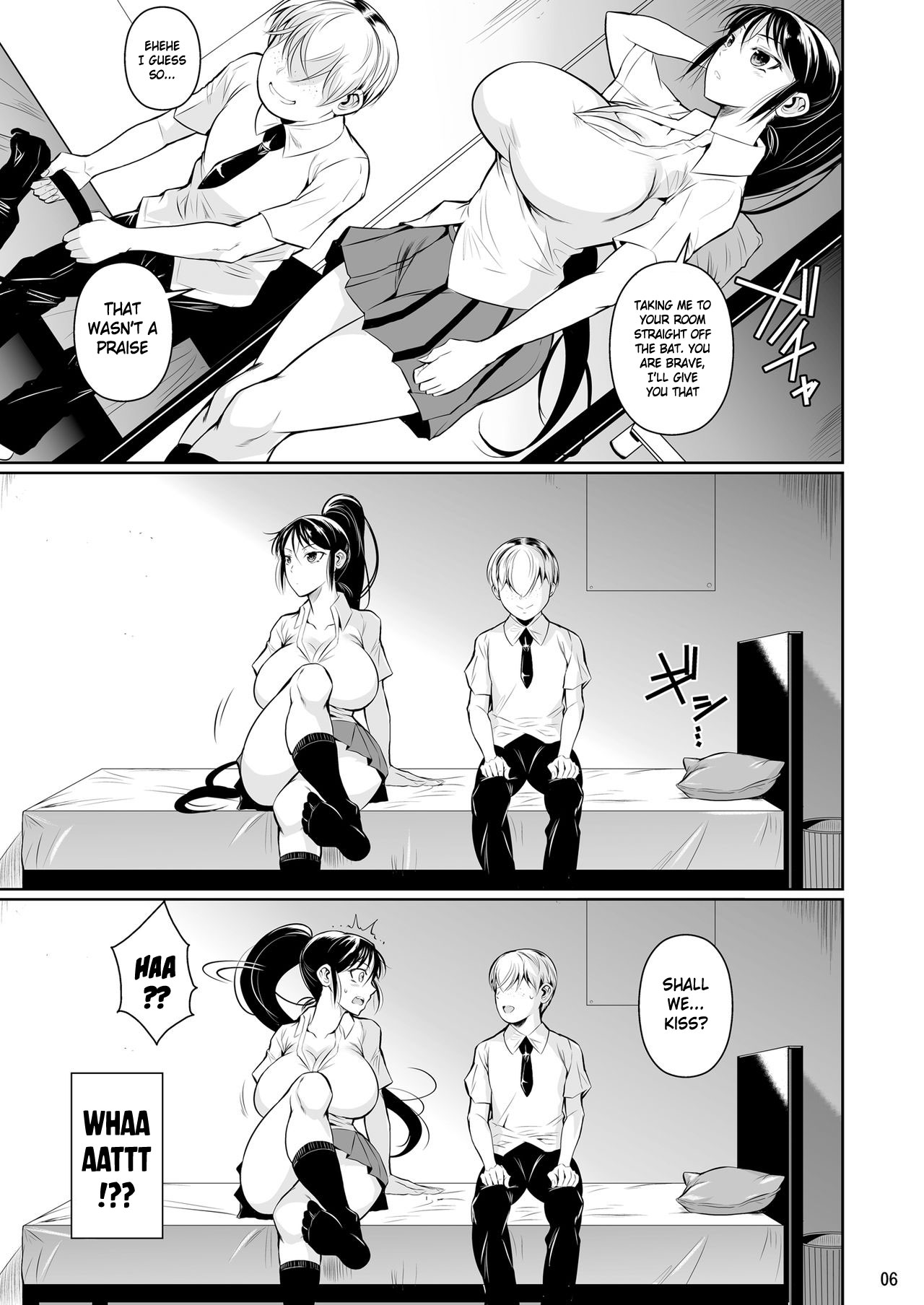 Batsu Game de Yankee Onna ni Kokuttemita | For My Punishment I Have To Confess To A Sassy Troublemaker =White Symphony= — preview page 7