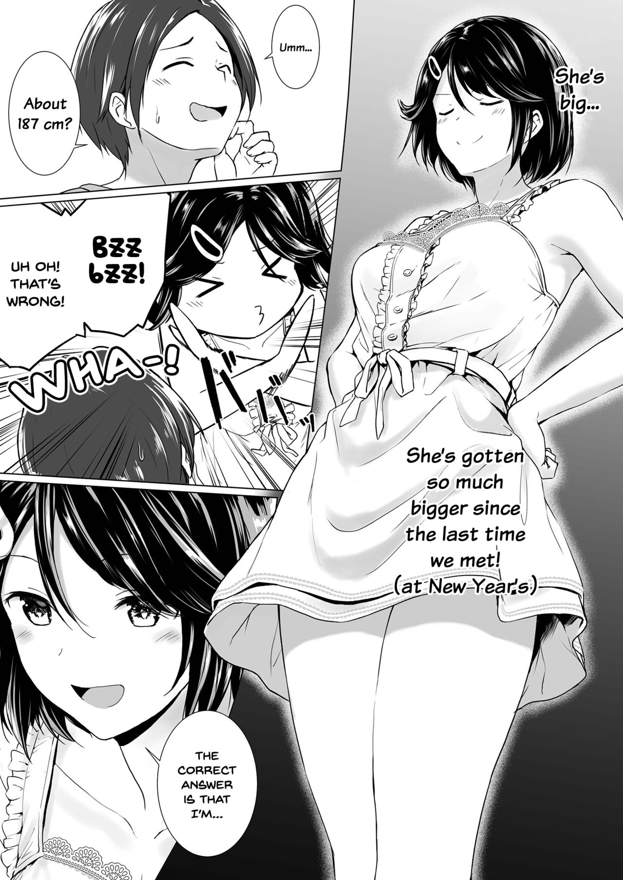 Choushin Itoko to Ecchii Koto Shiyo | I Want to Do Sexy Things with My Tall Younger Cousin — preview page 7