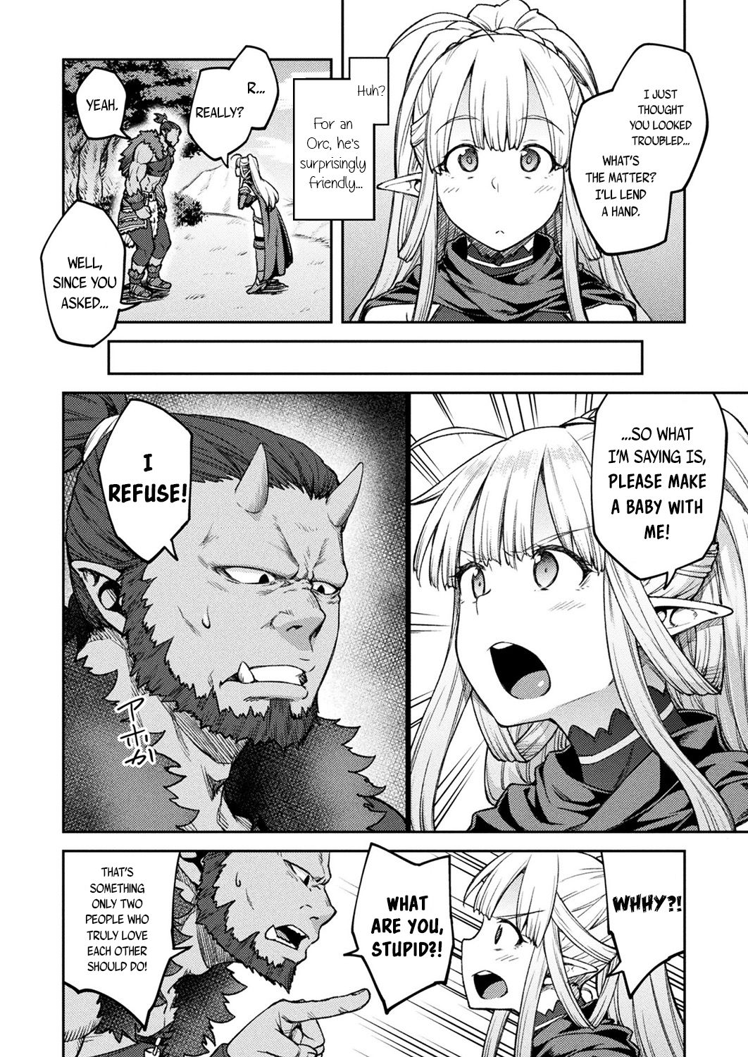 Himono Elf, Kozukuri o Suru. — preview page 4