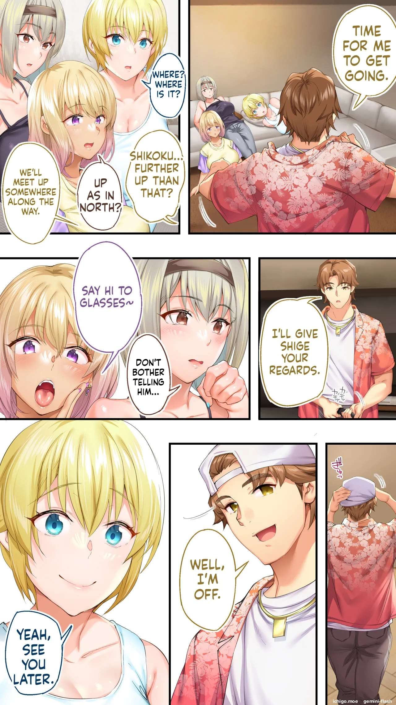 Panpan Travelers OKINAWA Shuudan Rape Zumi Harem Hitoritabi Hen-MTL – Chapter 1 – page 104