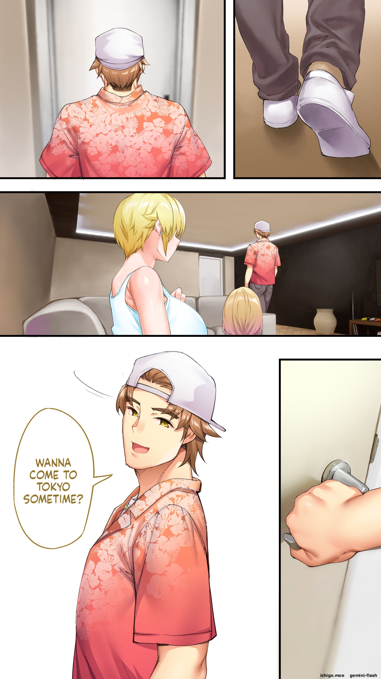 Panpan Travelers OKINAWA Shuudan Rape Zumi Harem Hitoritabi Hen-MTL – Chapter 1 – page 105