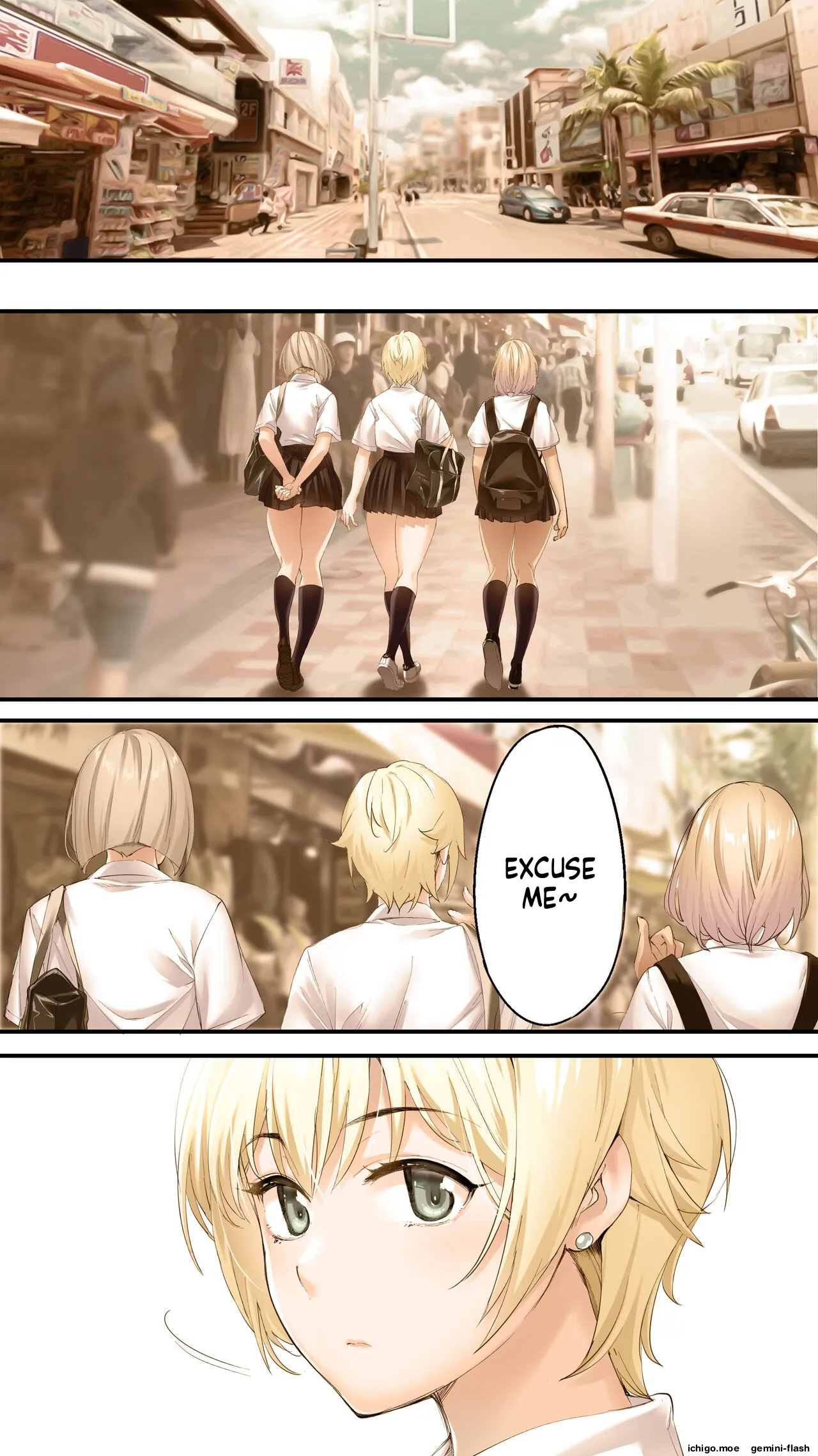Panpan Travelers OKINAWA Shuudan Rape Zumi Harem Hitoritabi Hen-MTL – Chapter 1 – page 110