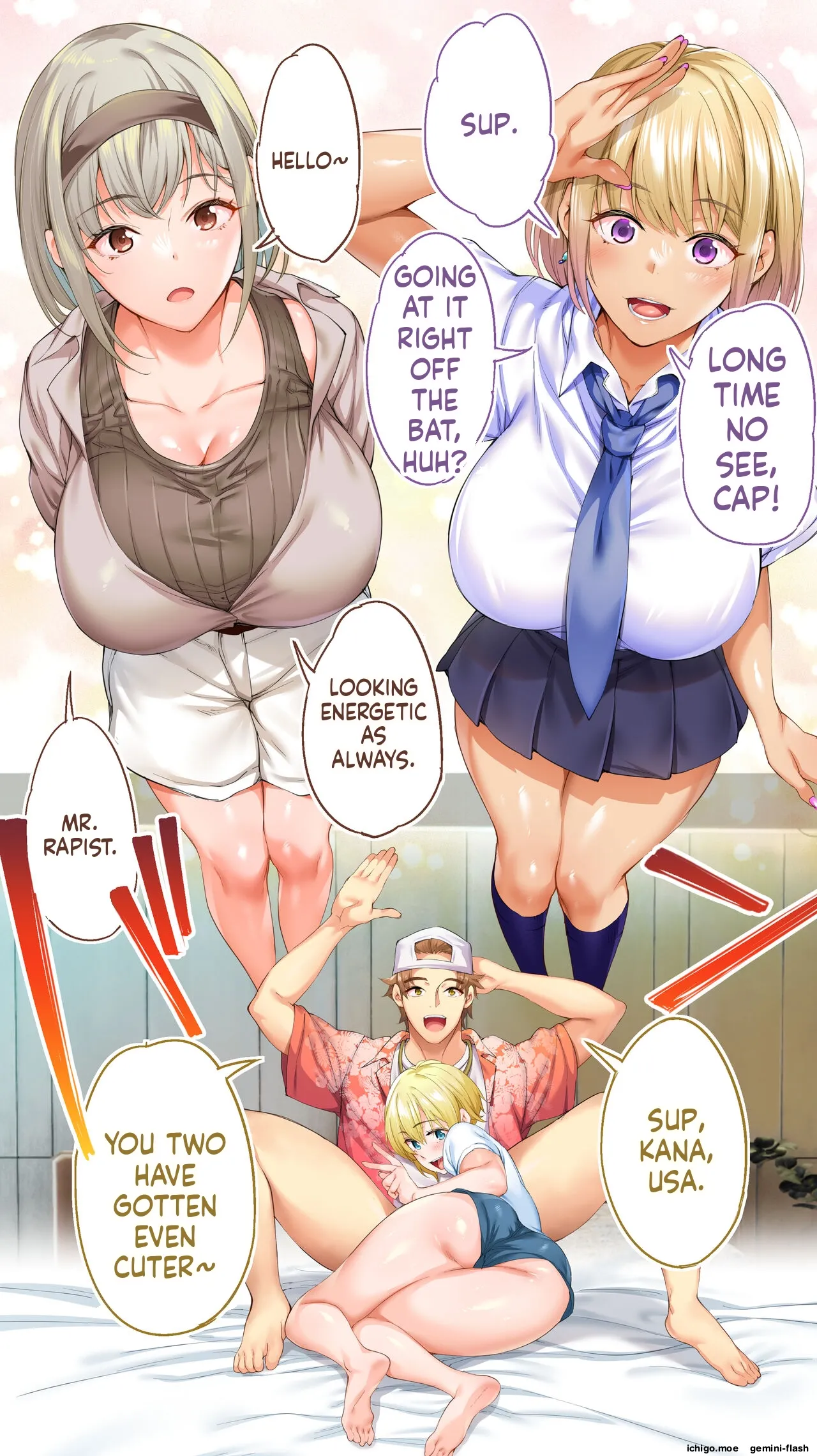 Panpan Travelers OKINAWA Shuudan Rape Zumi Harem Hitoritabi Hen-MTL – Chapter 1 – page 125