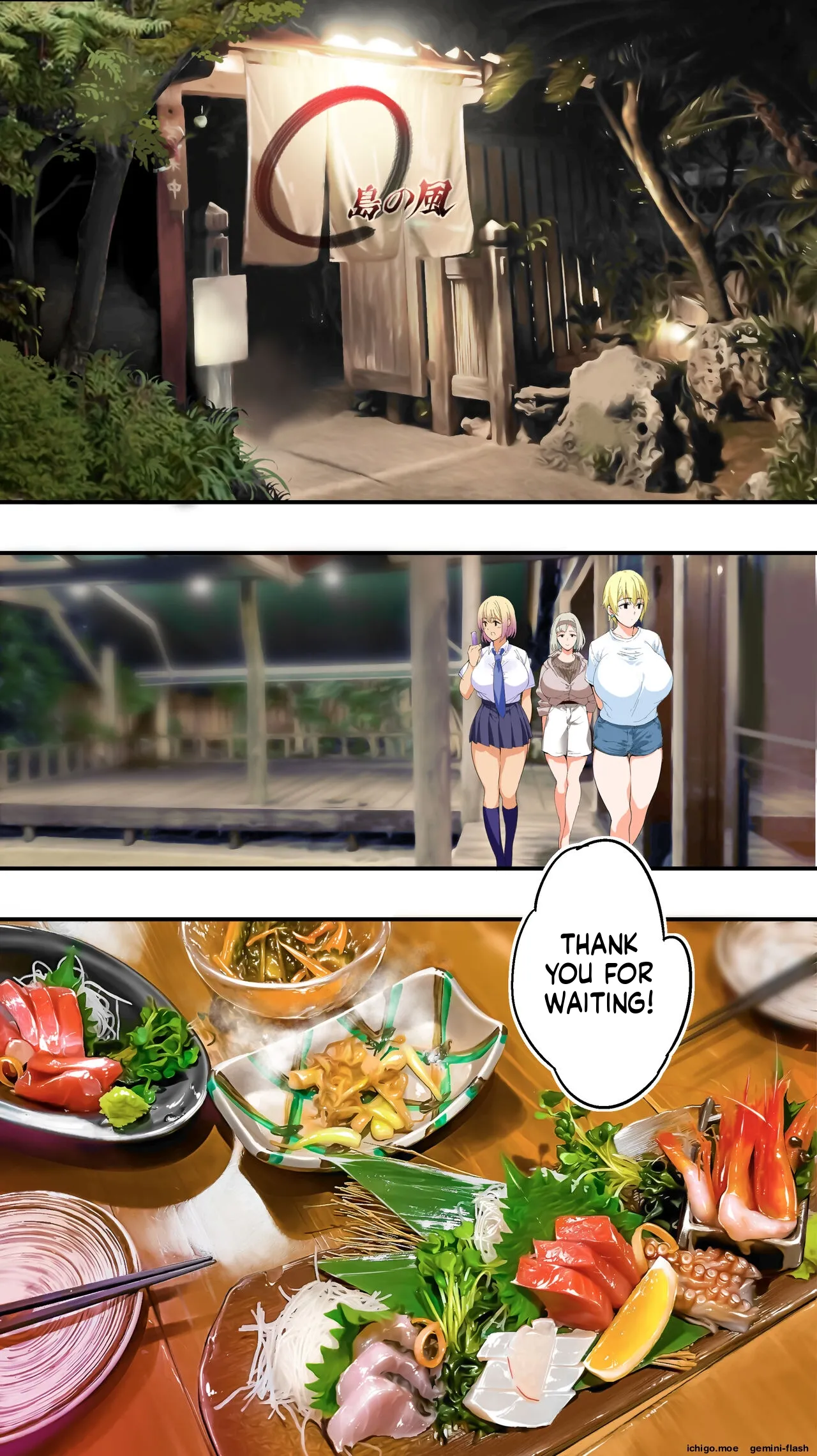 Panpan Travelers OKINAWA Shuudan Rape Zumi Harem Hitoritabi Hen-MTL – Chapter 1 – page 152