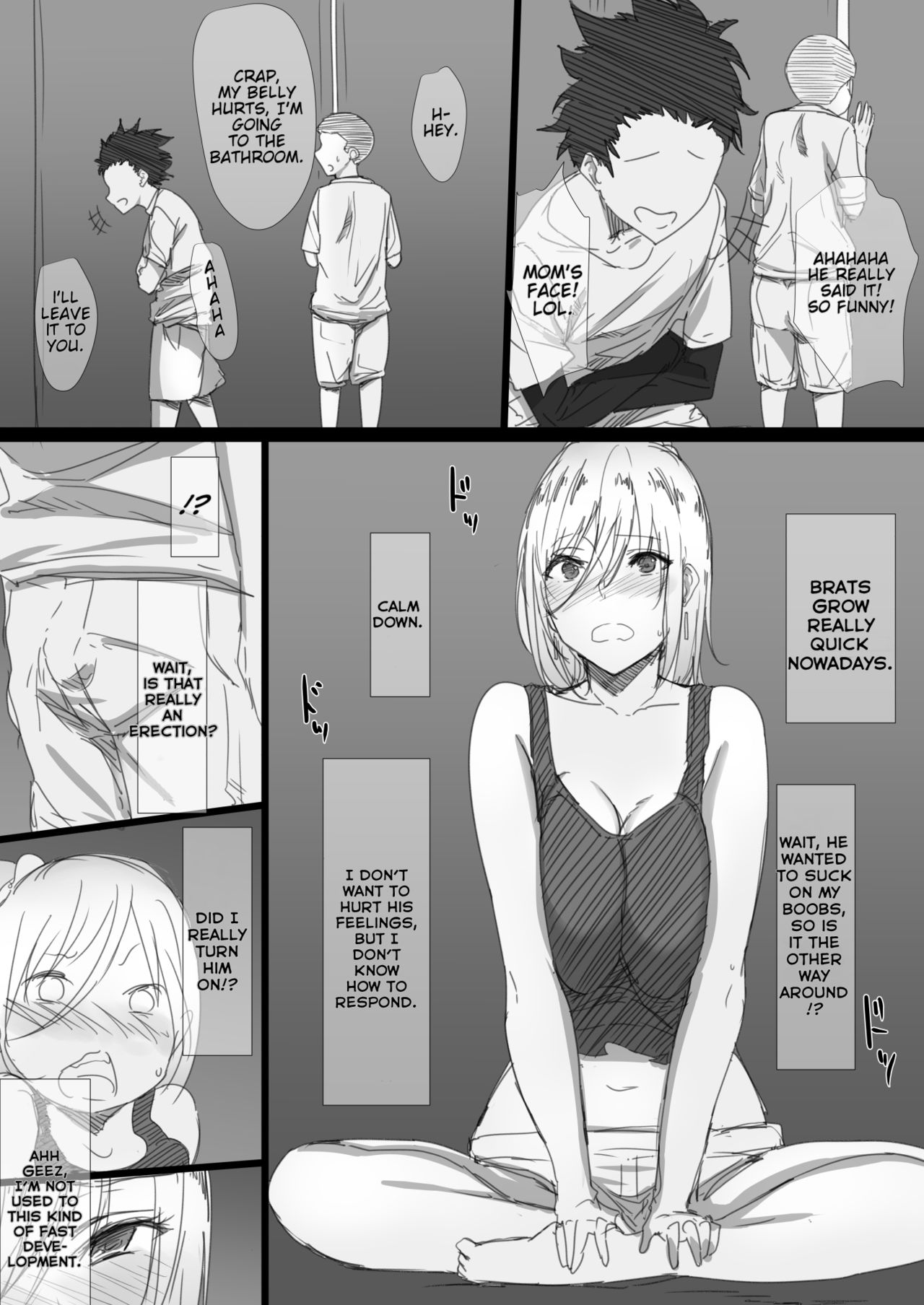 Yanmama Oba-san no Miwaku no Karada -Boku ga Hitozuma Sex ni Hamatta Riyuu- — preview page 11