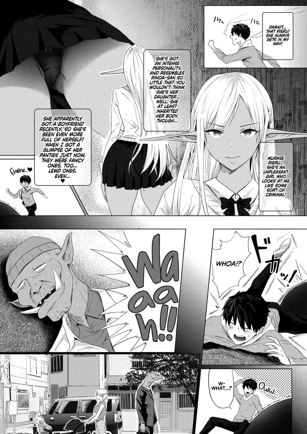 Orc Chinpo o Te ni Ireta! Elf Oyako o Ore Senyou Nama Onaho ni Shitatta www | I Got an Orc Dick! Then I Made an Elf Mother and Daughter Into My Personal Fuckholes Lololol — preview page 5