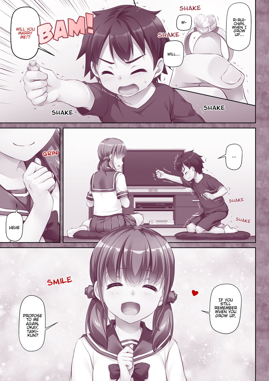Hitozuma Osananajimi to Hitonatsu no Dekigoto DLO-07 — preview page 2