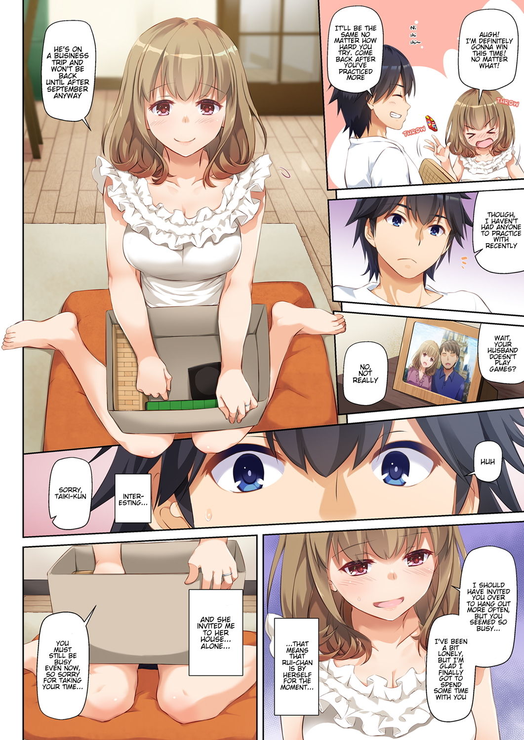 Hitozuma Osananajimi to Hitonatsu no Dekigoto DLO-07 — preview page 8