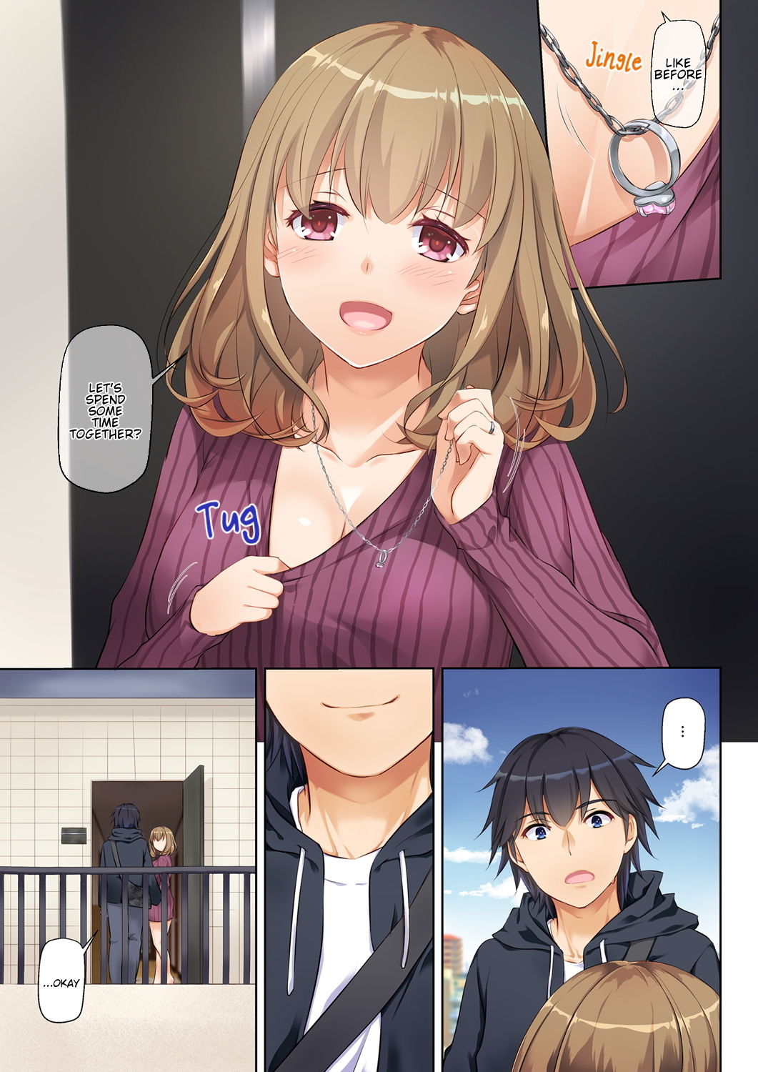 Hitozuma Osananajimi to Hitonatsu no Dekigoto DLO-07 – Chapter 1 – page 45