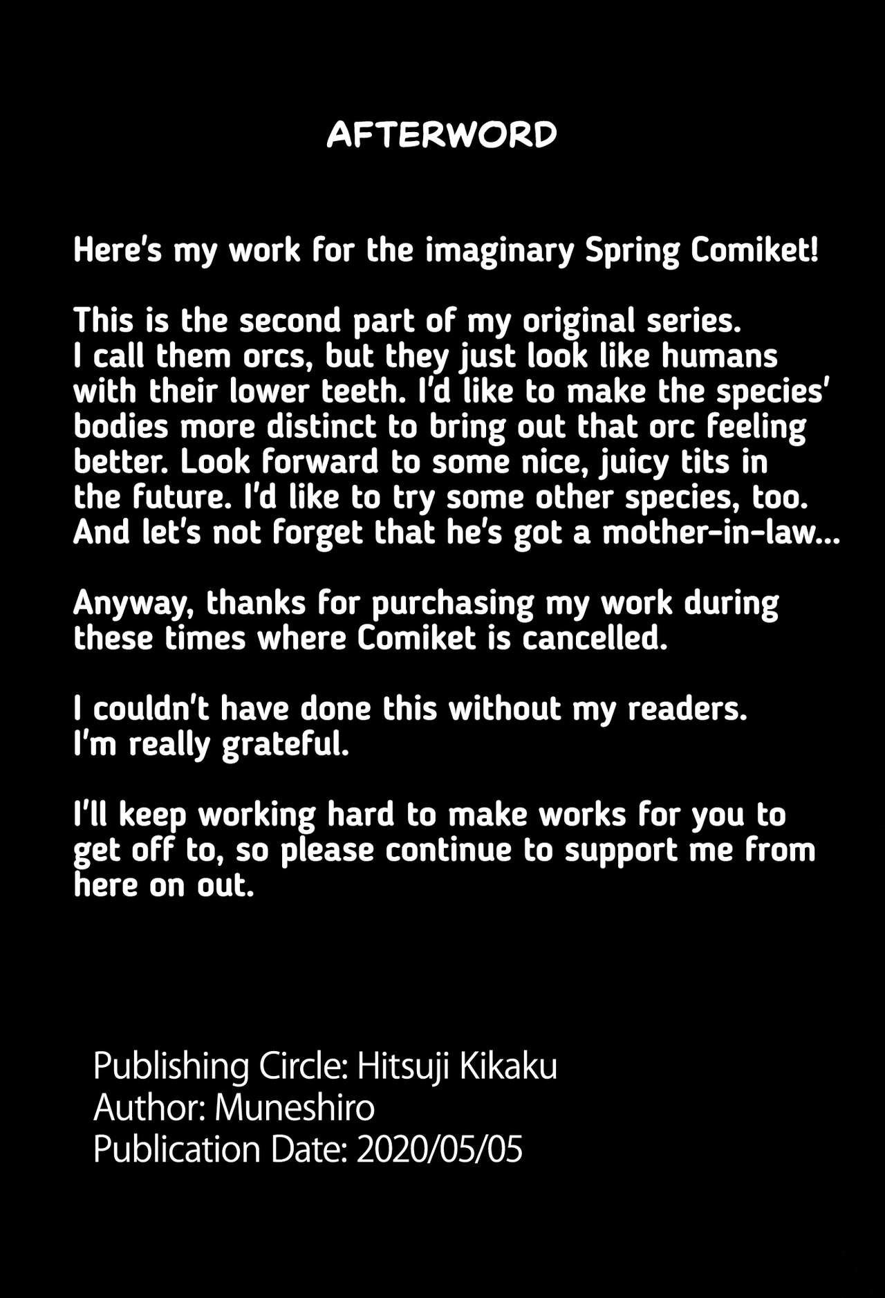 Imouto wa Mesu Orc 2 | My Little Sister is a Female Orc 2 – Chapter 1 – page 31