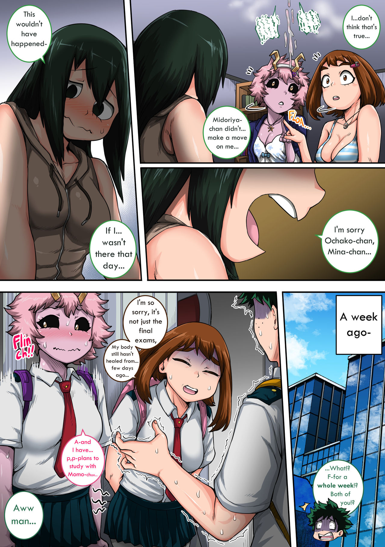 Boku no Harem Academia: 6-wa “Doubutsu-teki na Kanojo” | My Harem Academia 6: The Girl with Animal Instincts — preview page 5